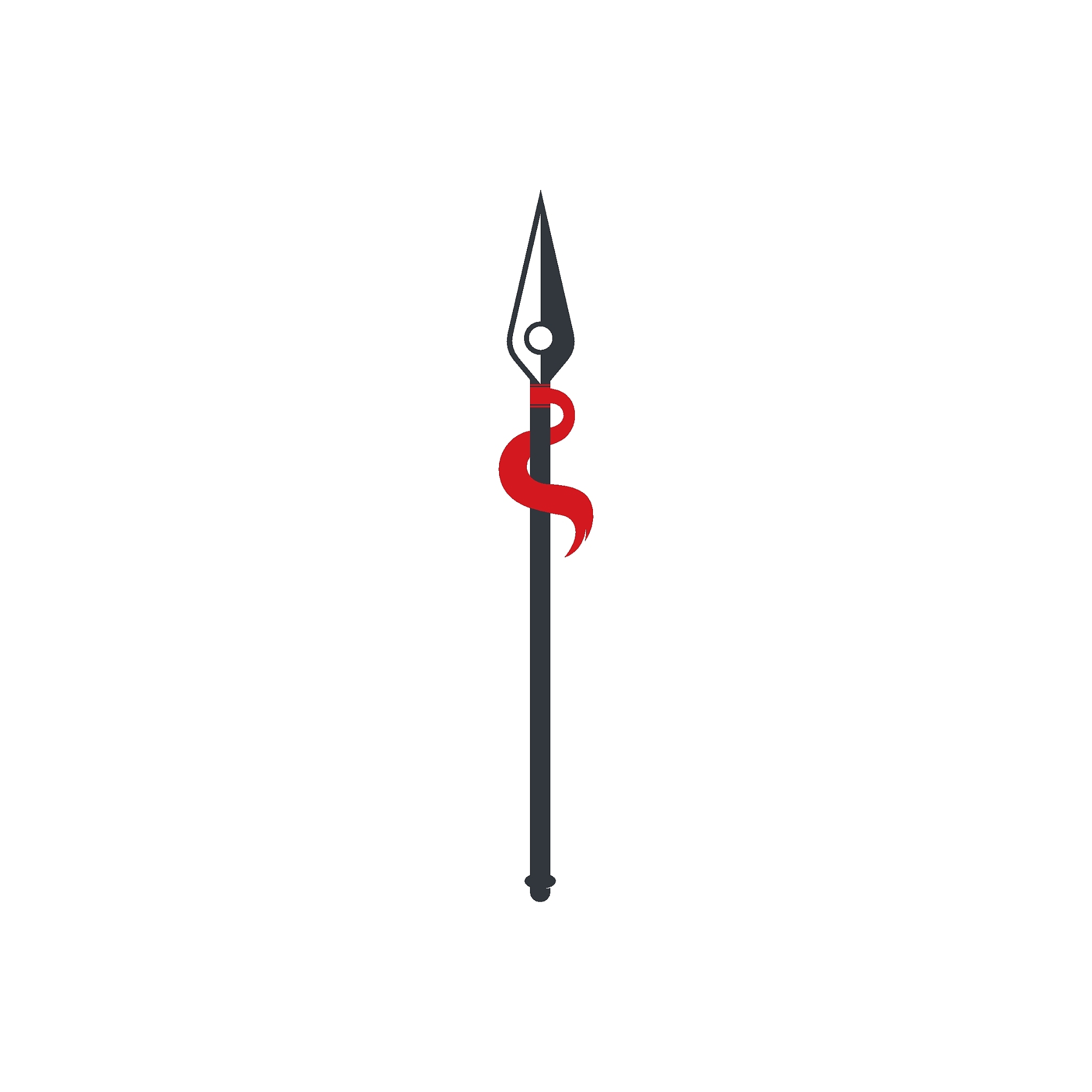 spear logo vector icon illustration template