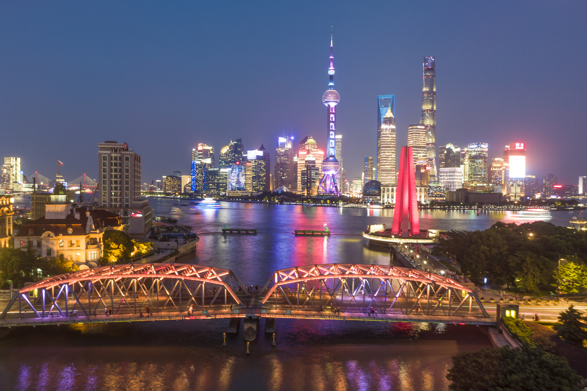 上海城市夜景