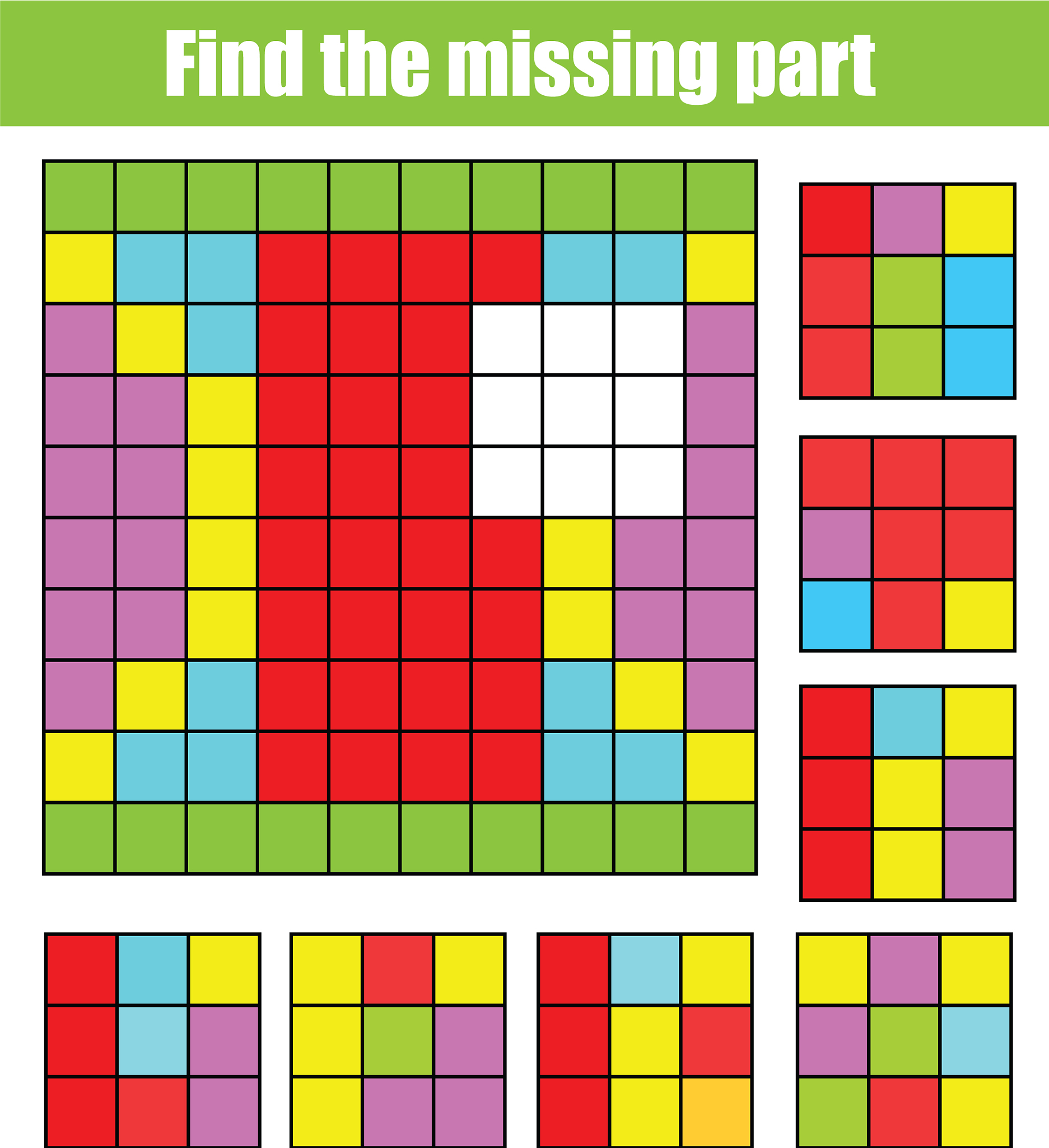 魔方拼图：解谜游戏，锻炼智力