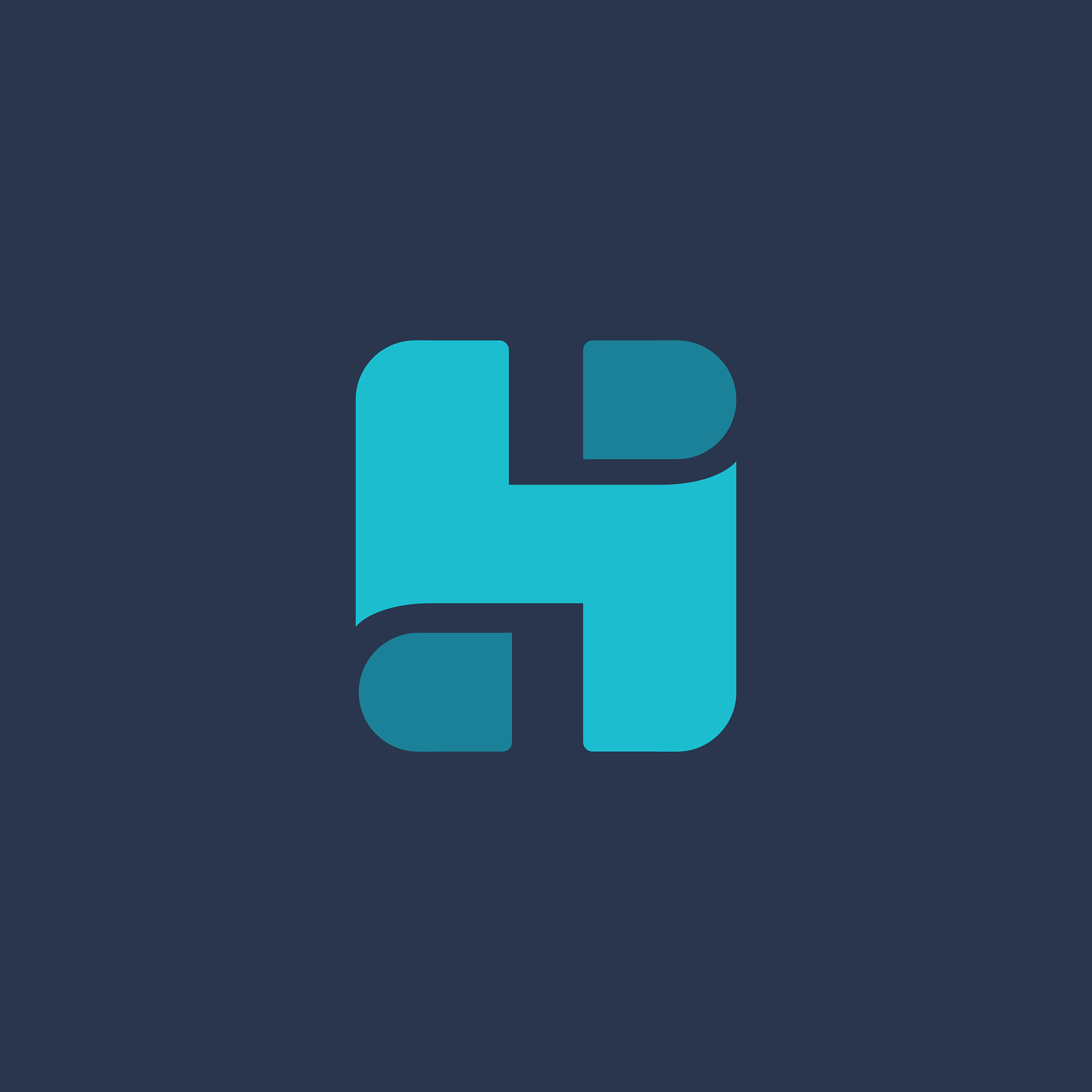 letter h logo icon design template elements