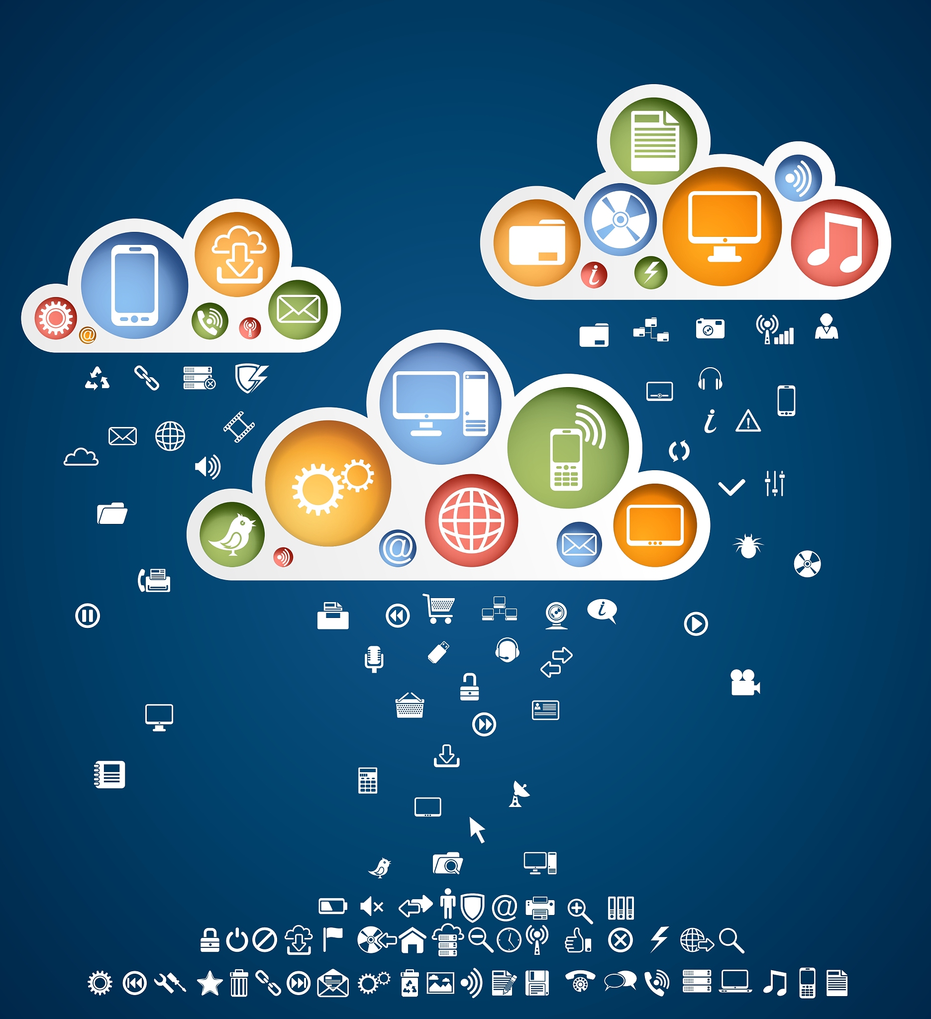 icons rain