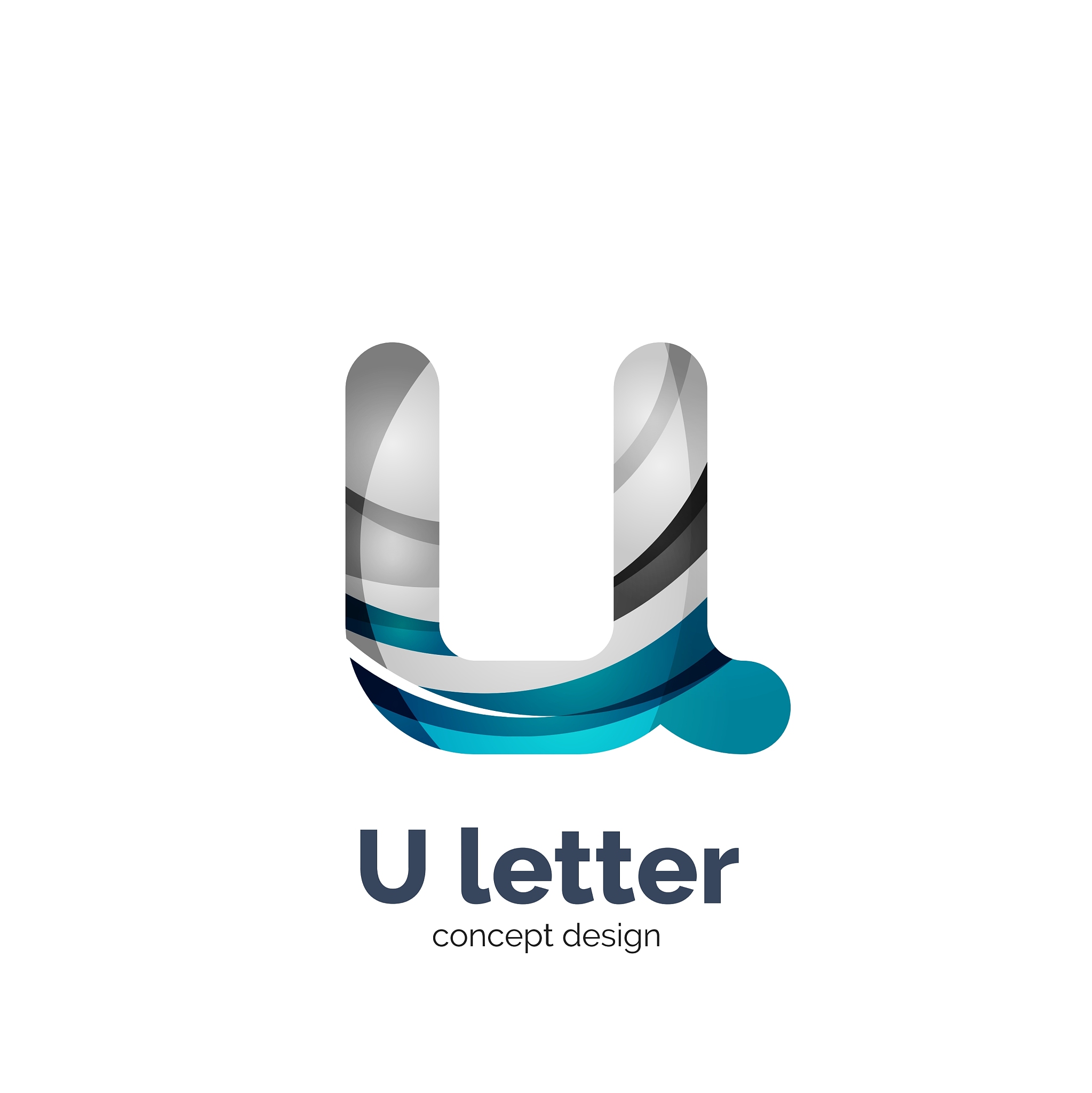 letter u logo