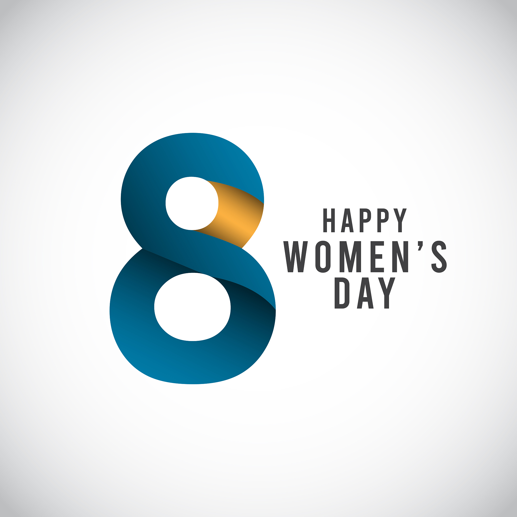happy women's day celebration vector template design illustratio