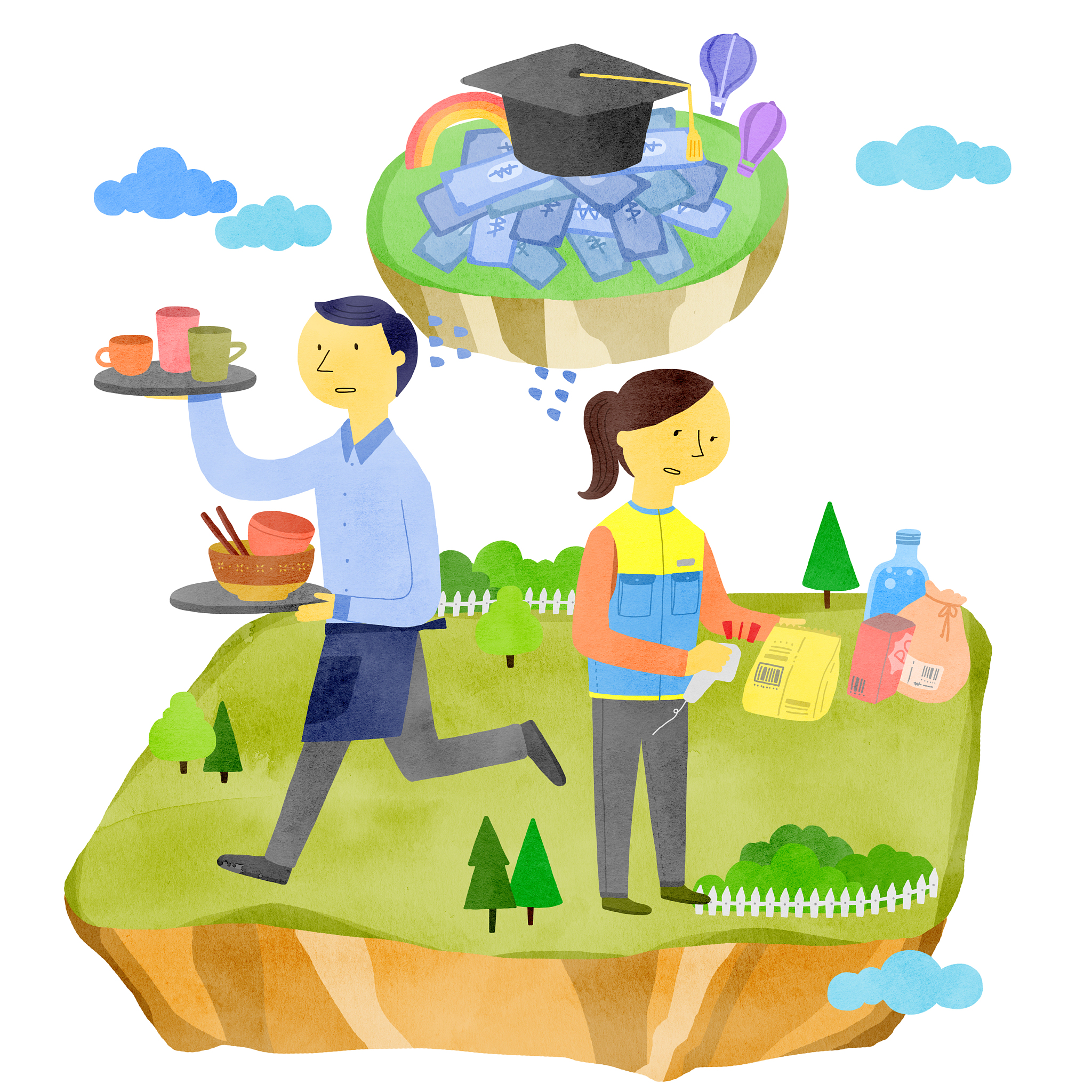 social issues illustration