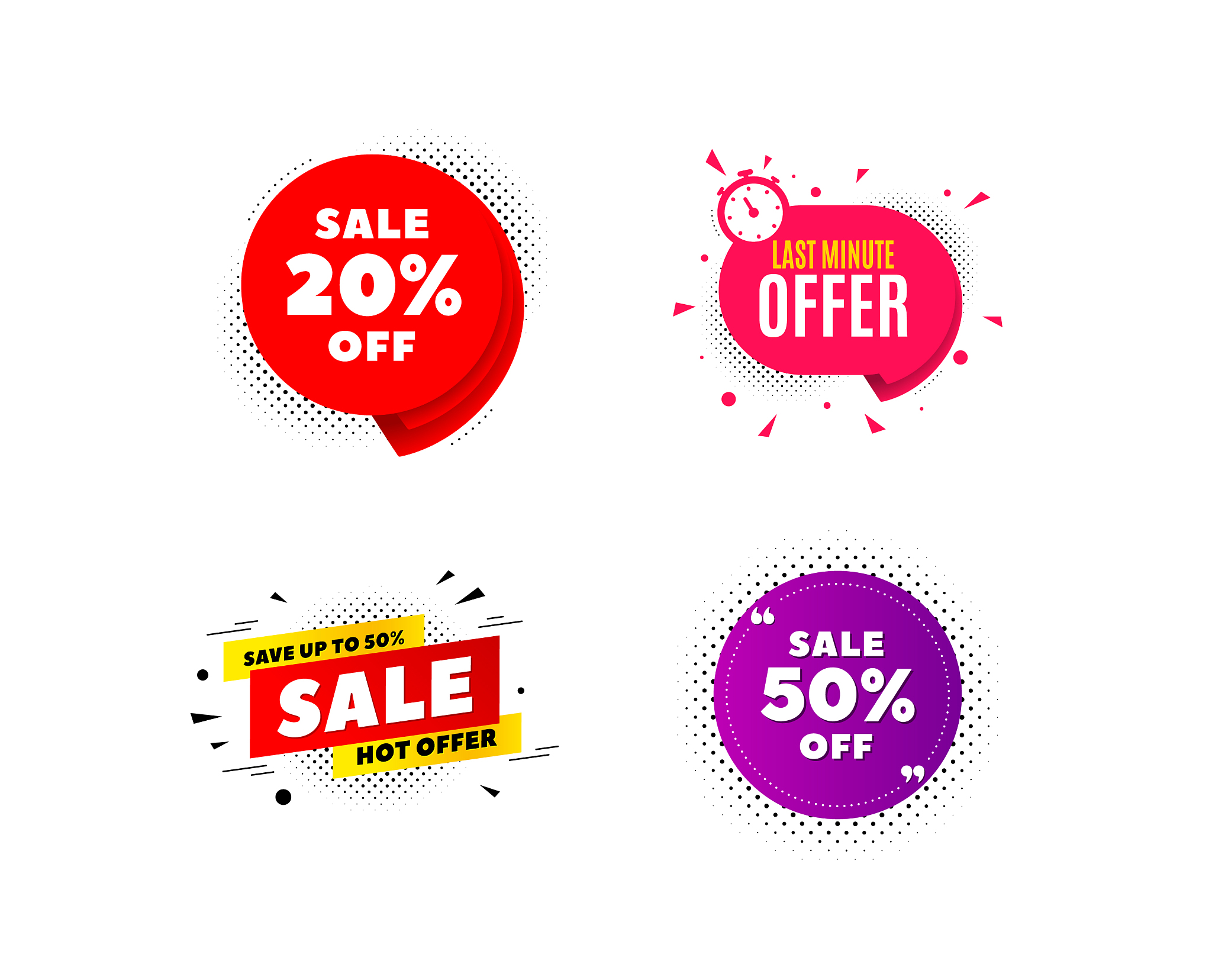 banner badge special offer discount tags coupon