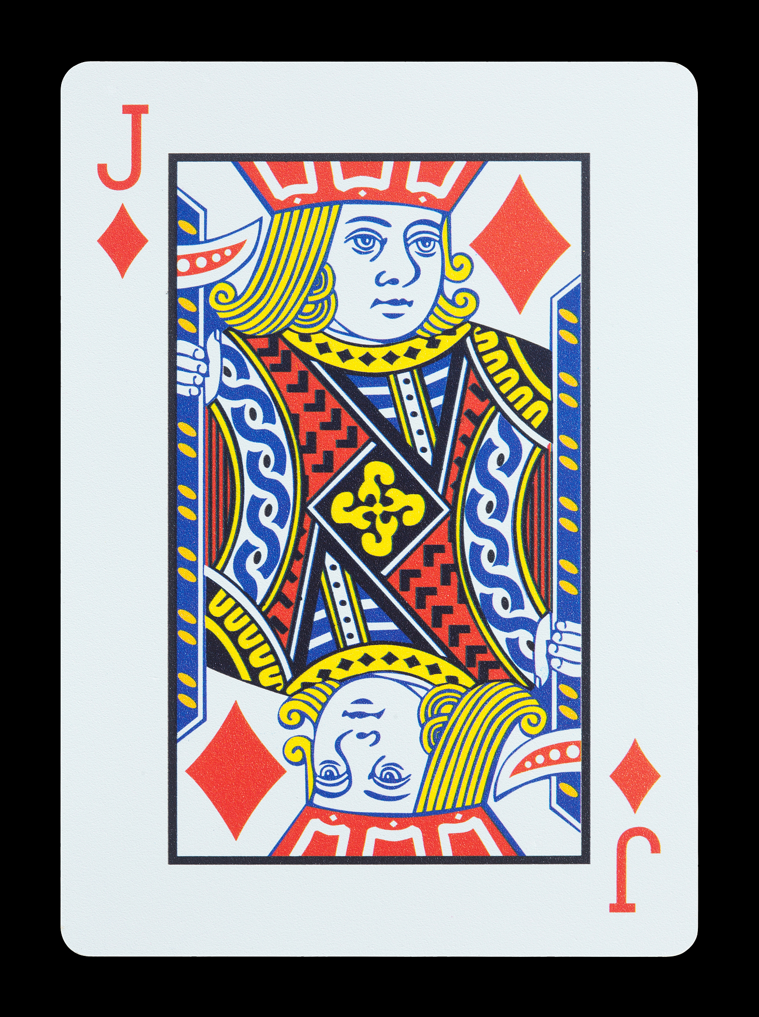 playing cards - jack of diamonds