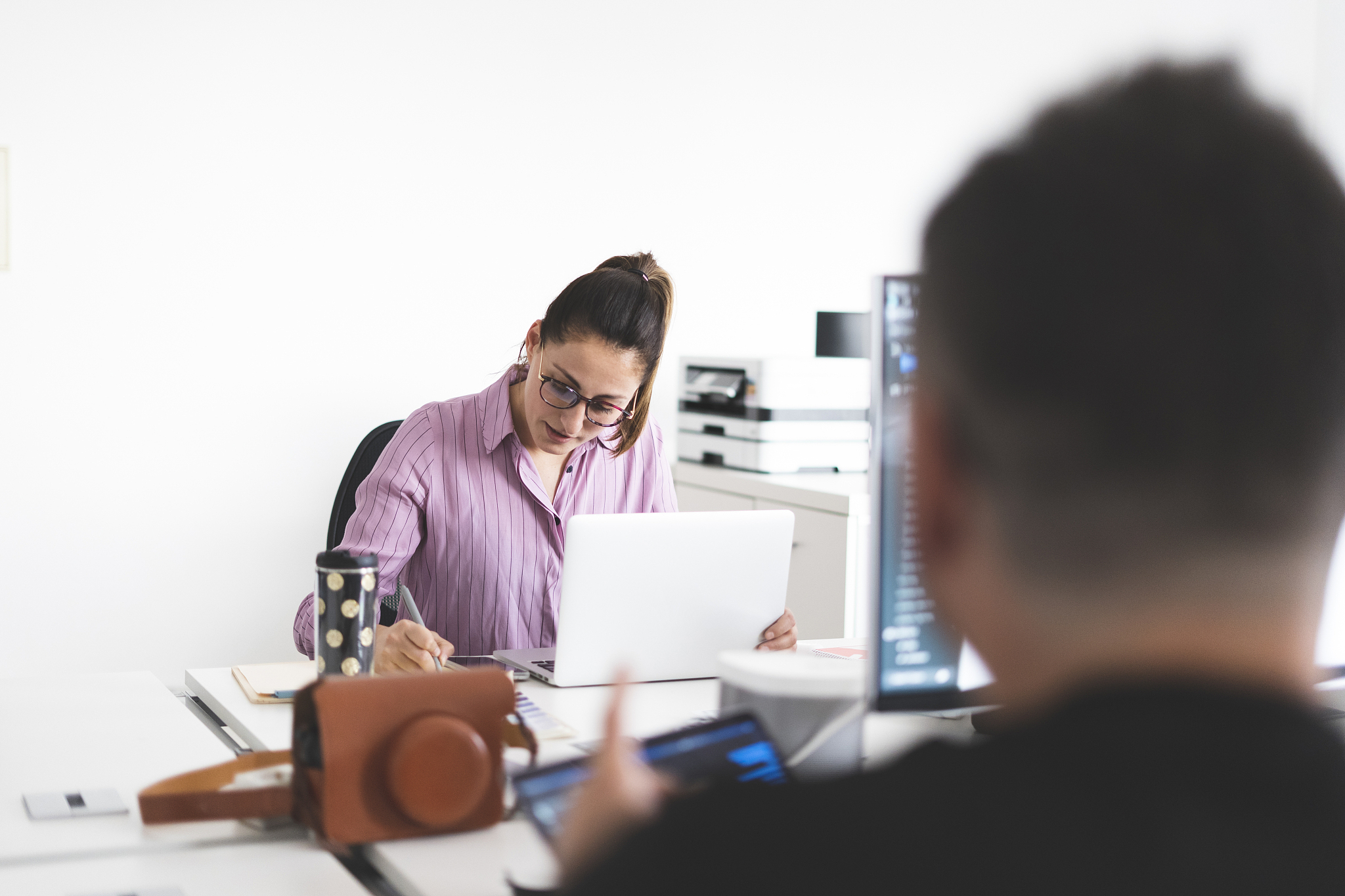 designers working in office