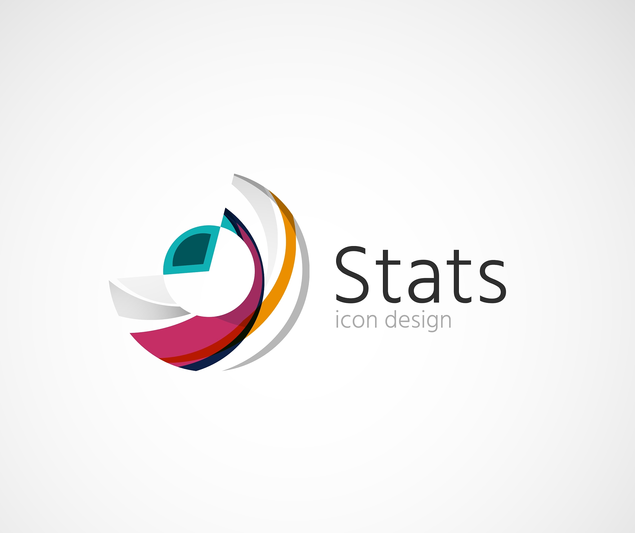 statistics company logo design