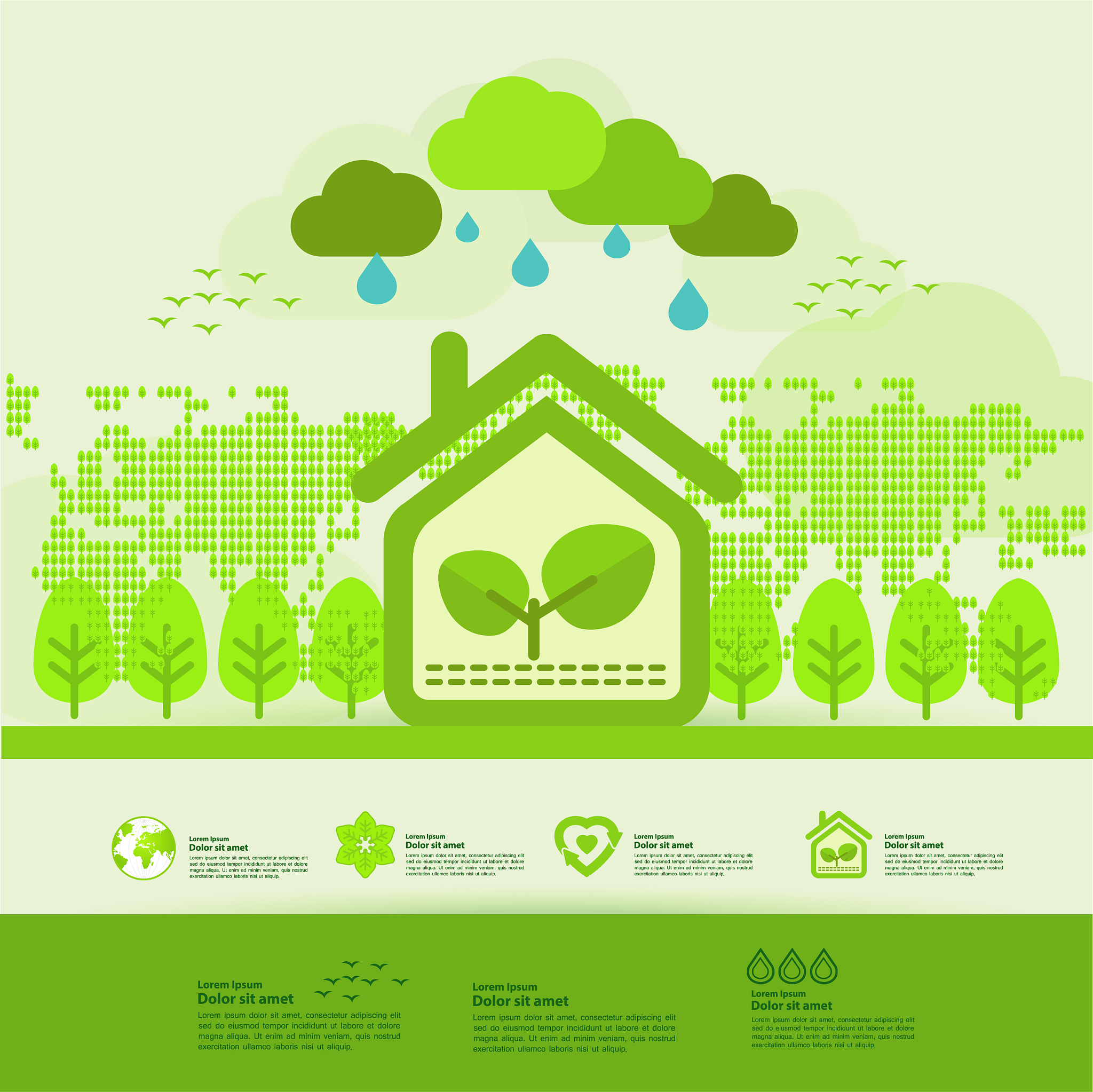 save the world together green ecology