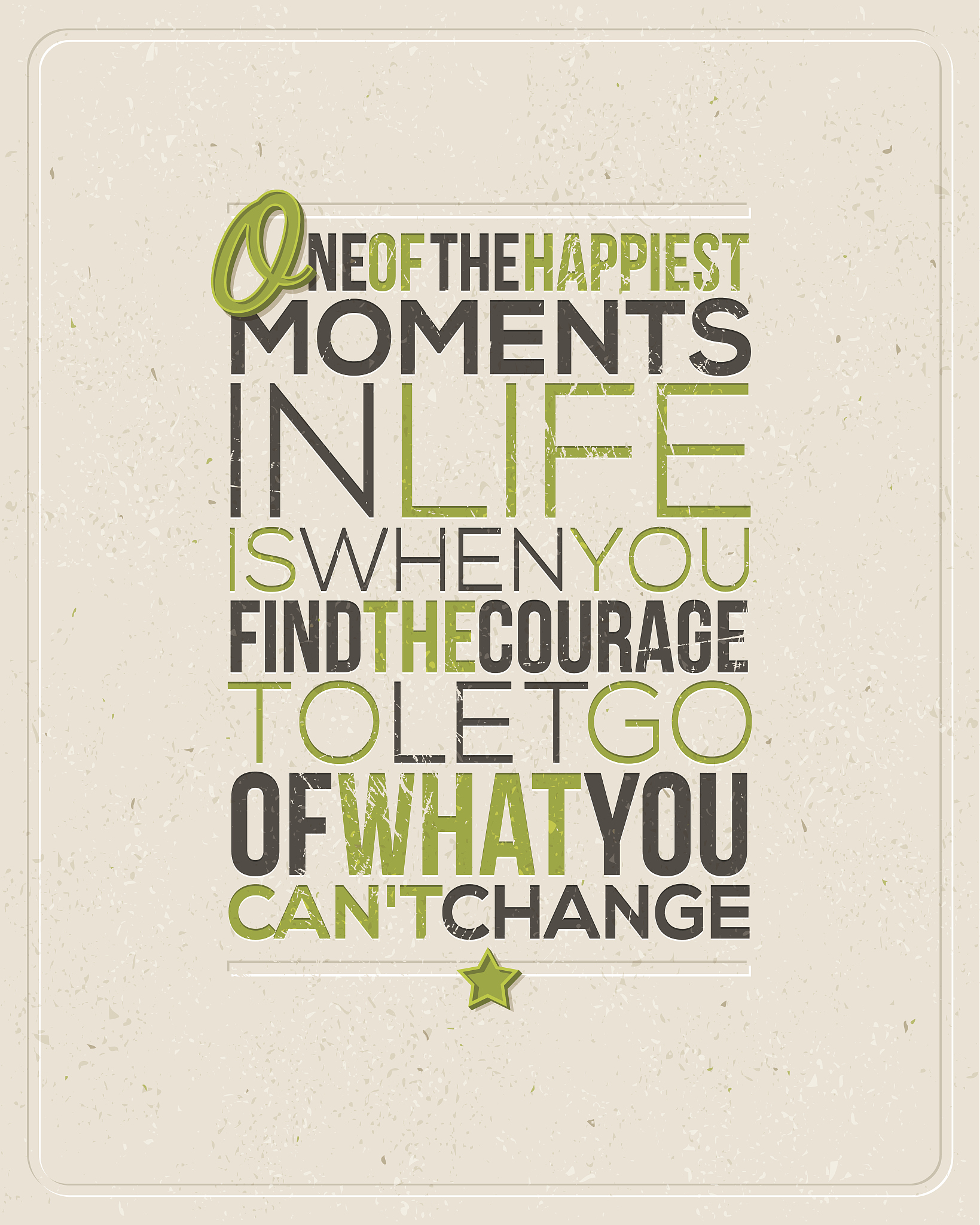 quote typographical design
