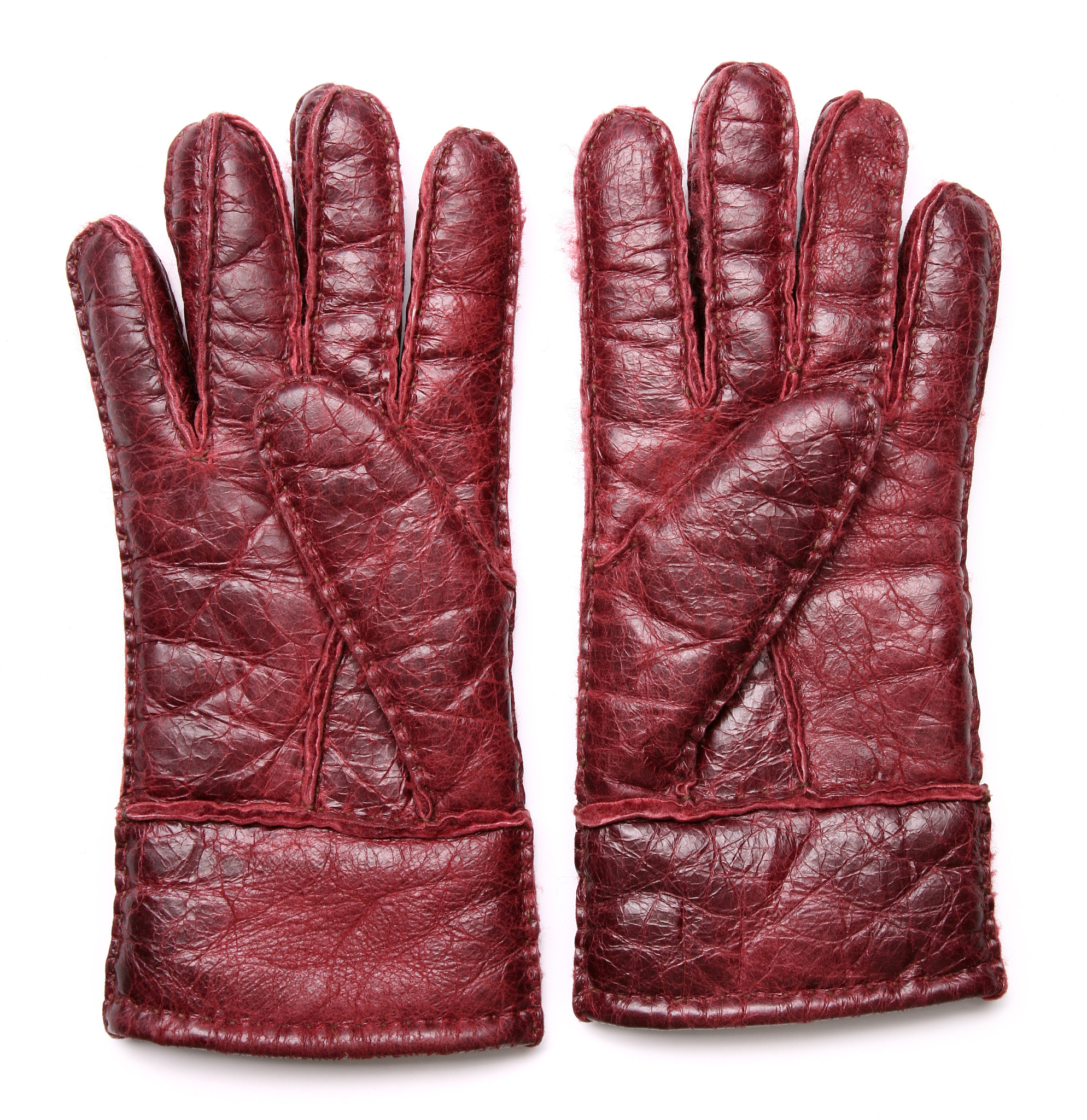 leather gloves