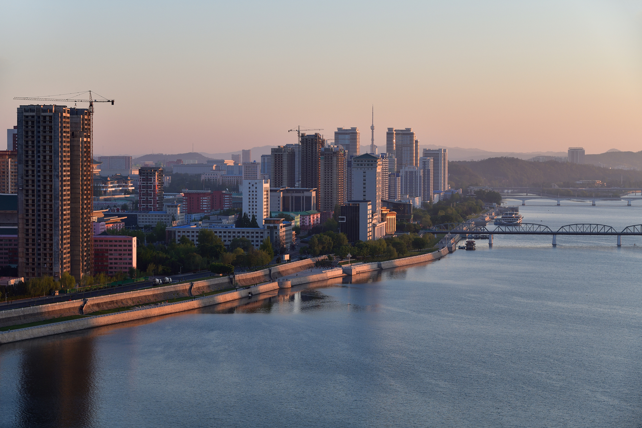 pyongyang, capital of the north korea. dprk