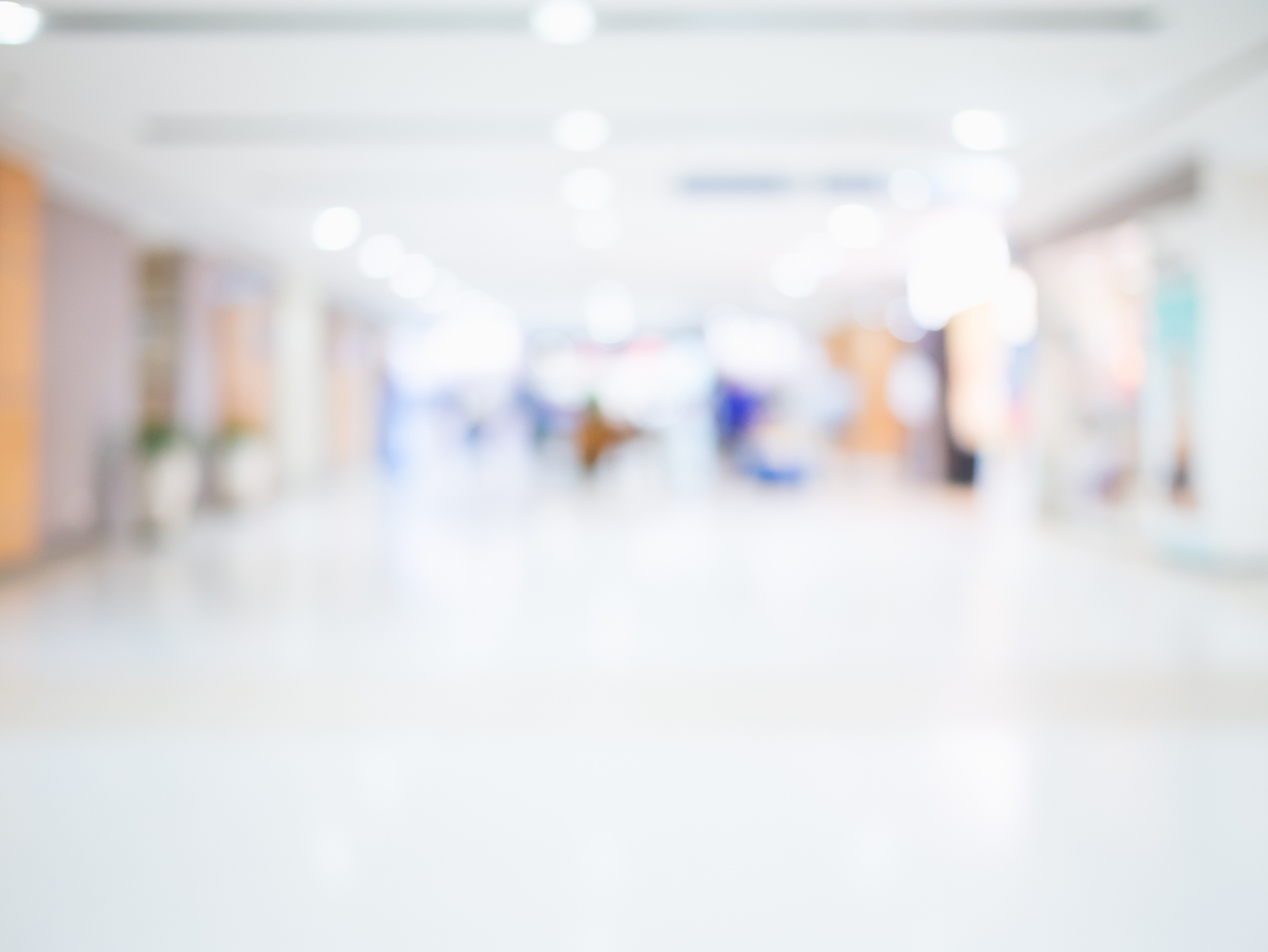 abstract blur beautiful hospital and clinic interior for backgro