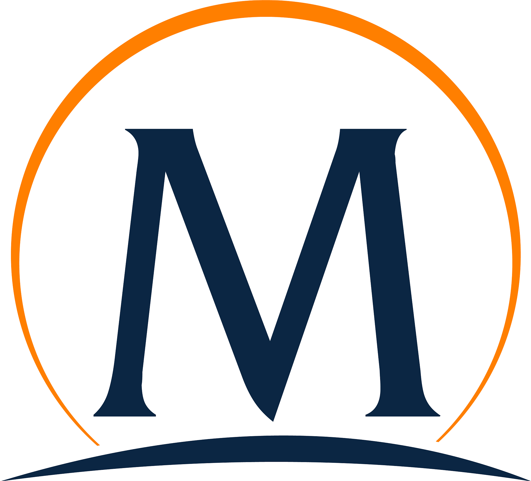 modern solution letter m