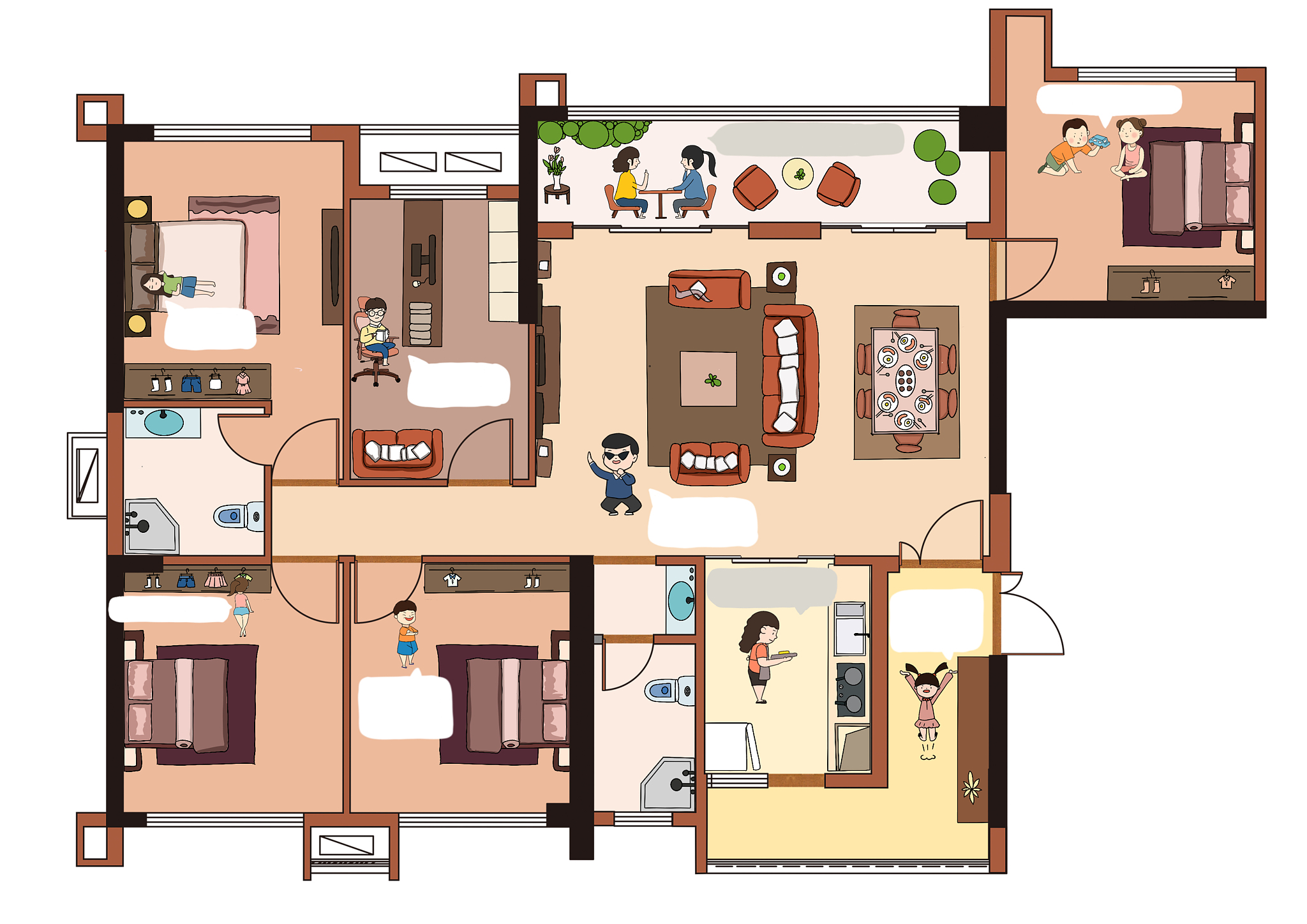 80平米房子有多大？ - 空间规划和生活建议