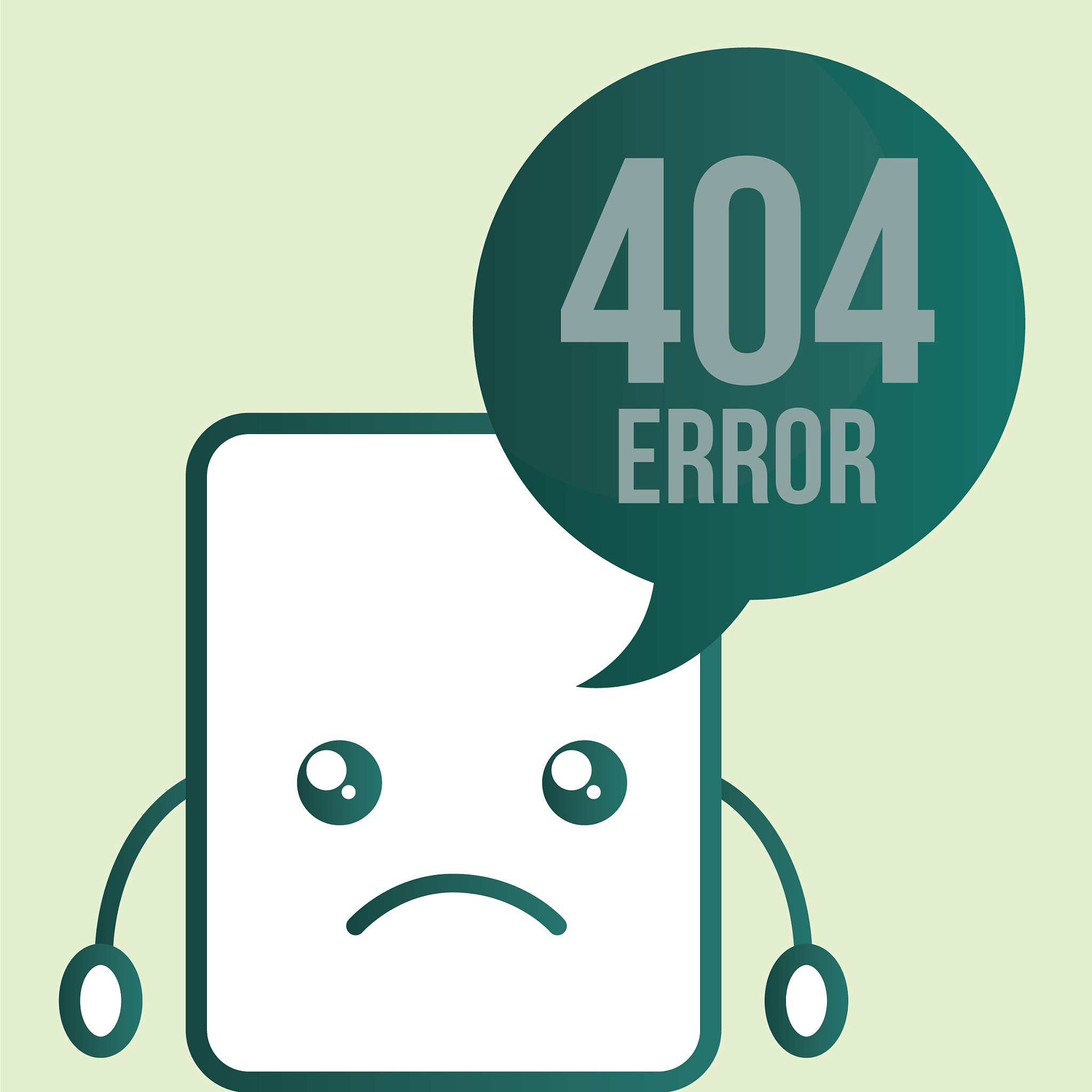 404 error page not found