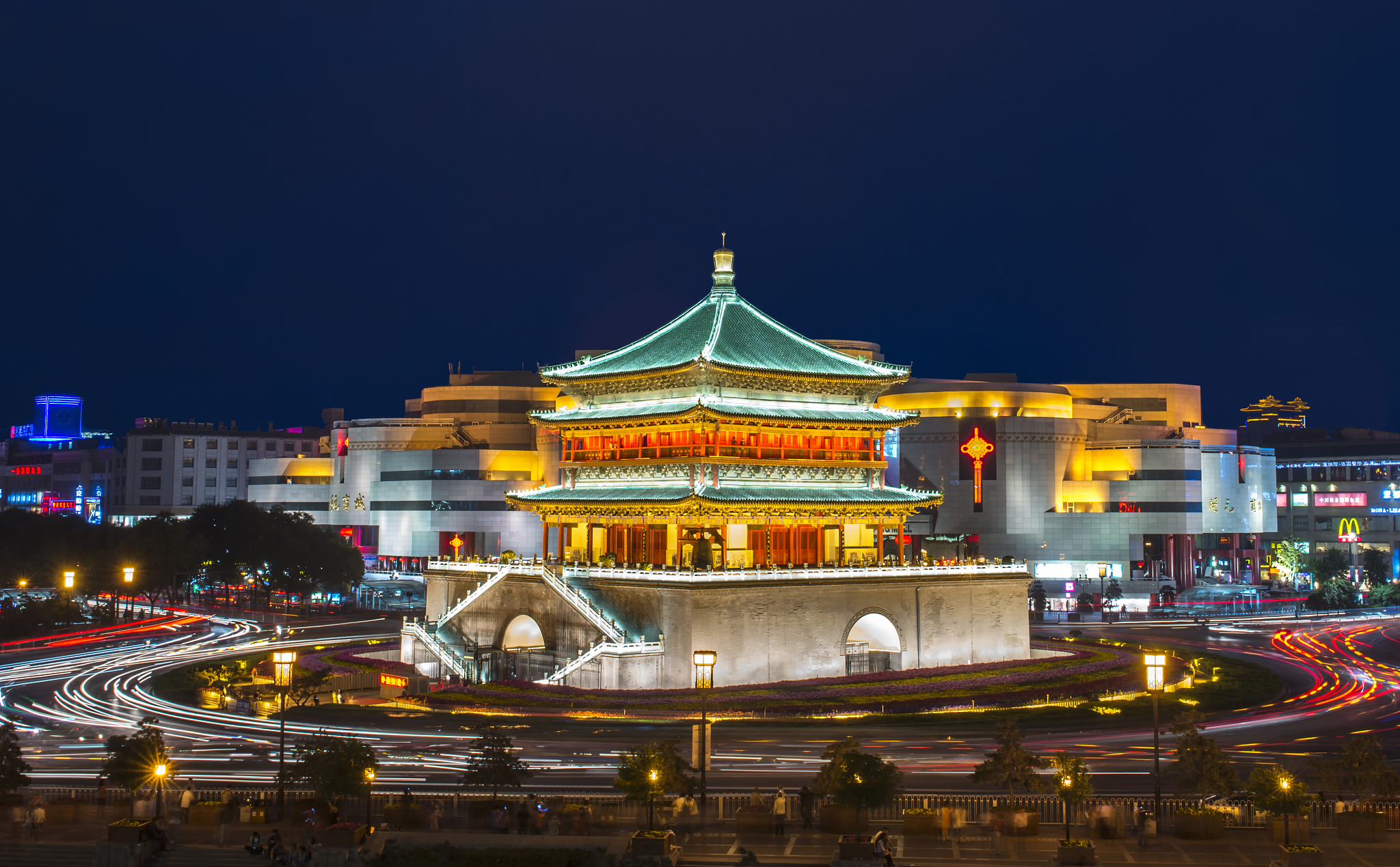 bell tower of xi'an