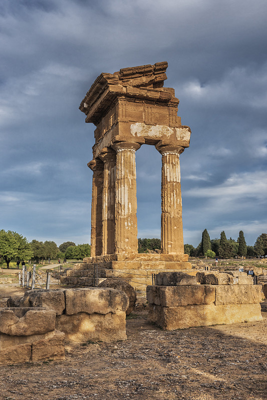 the temple of castor and pollux, tempio di castore e polluce, wa