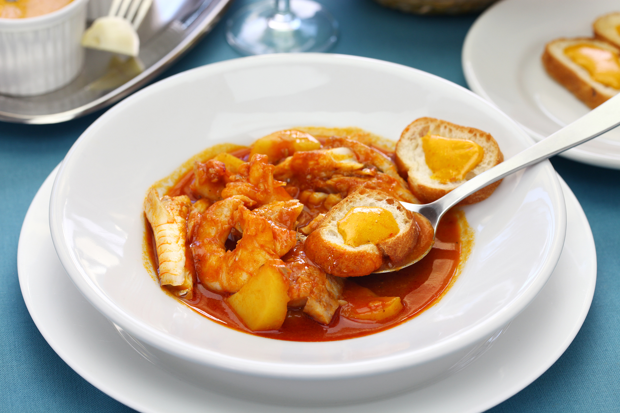 bouillabaisse, fish soup