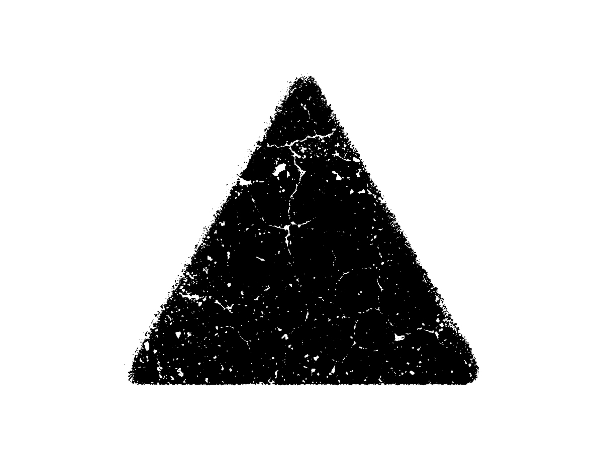 在scss实现一个div的四个角都被透明三角形切掉