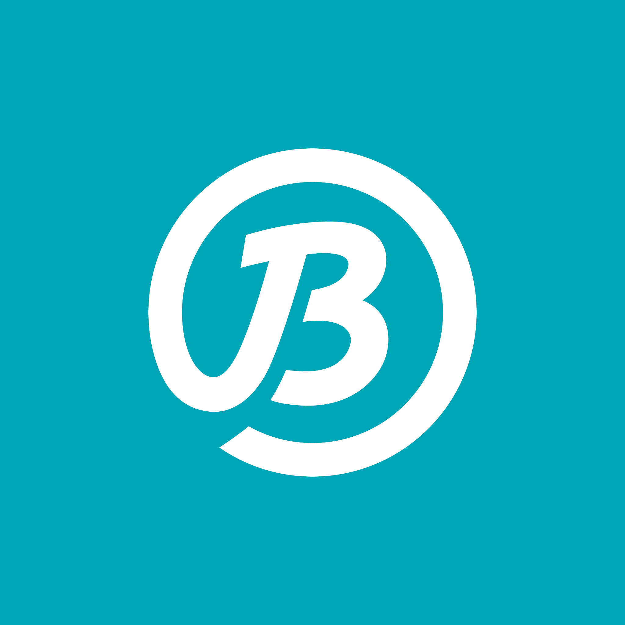 letter b logo icon design template elements