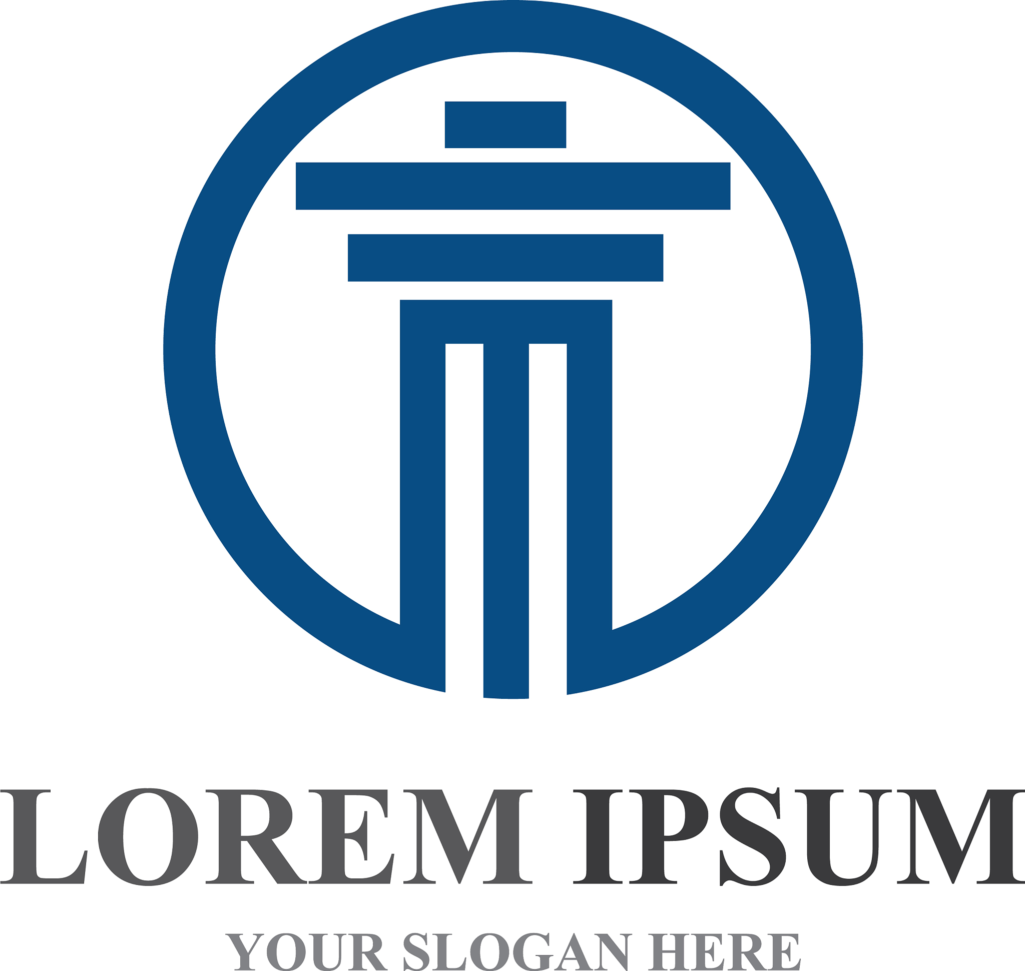 column logo and symbol template