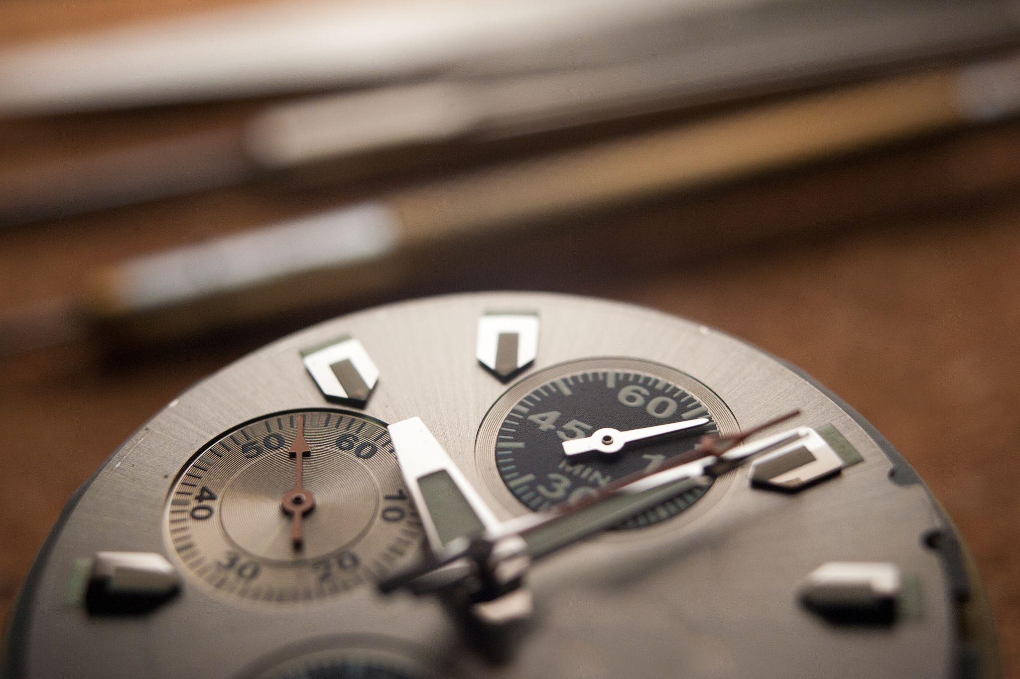 detail of watch machinery.