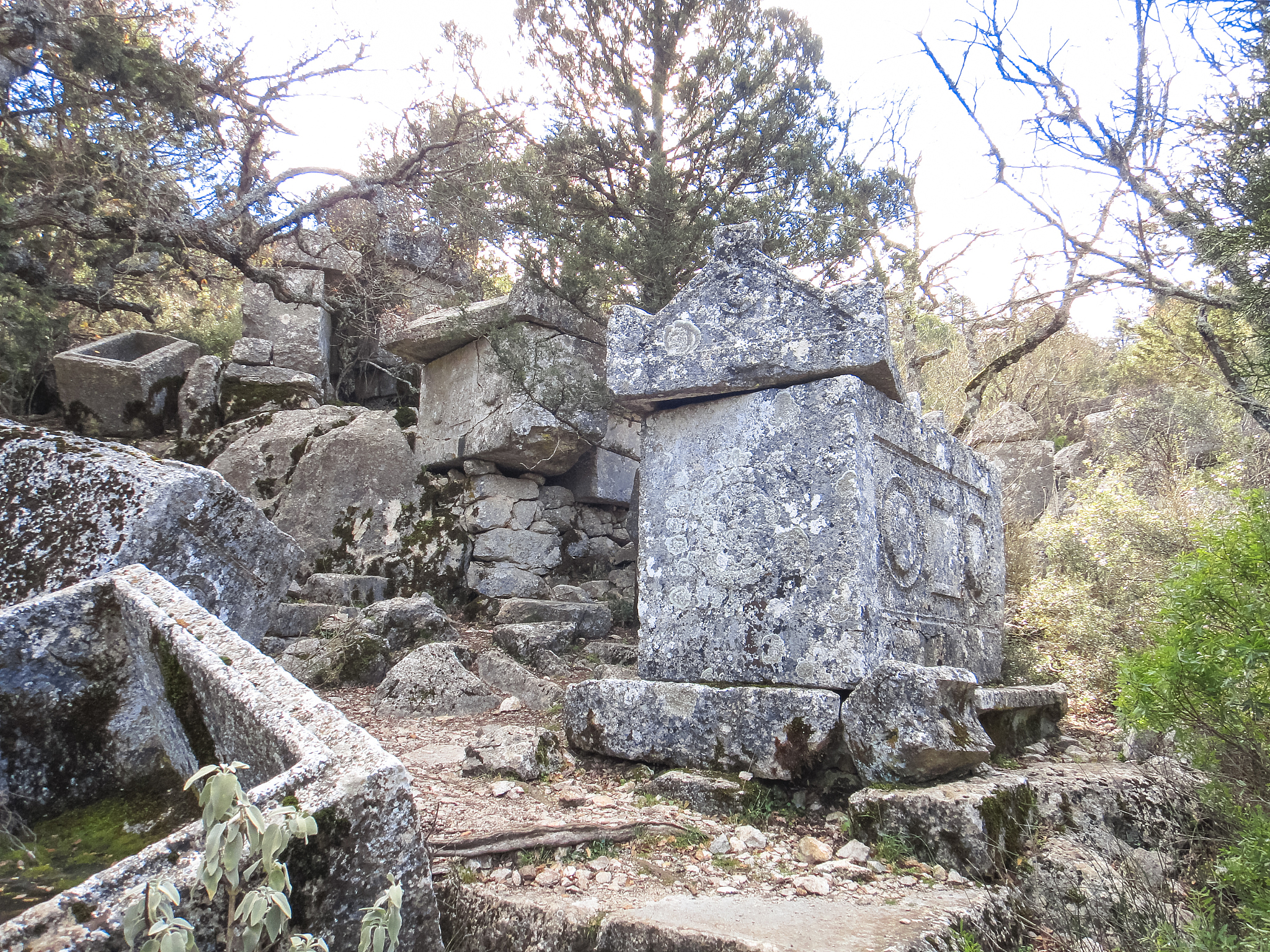 termessos pisidian ancient city in turkey near solymos mountain