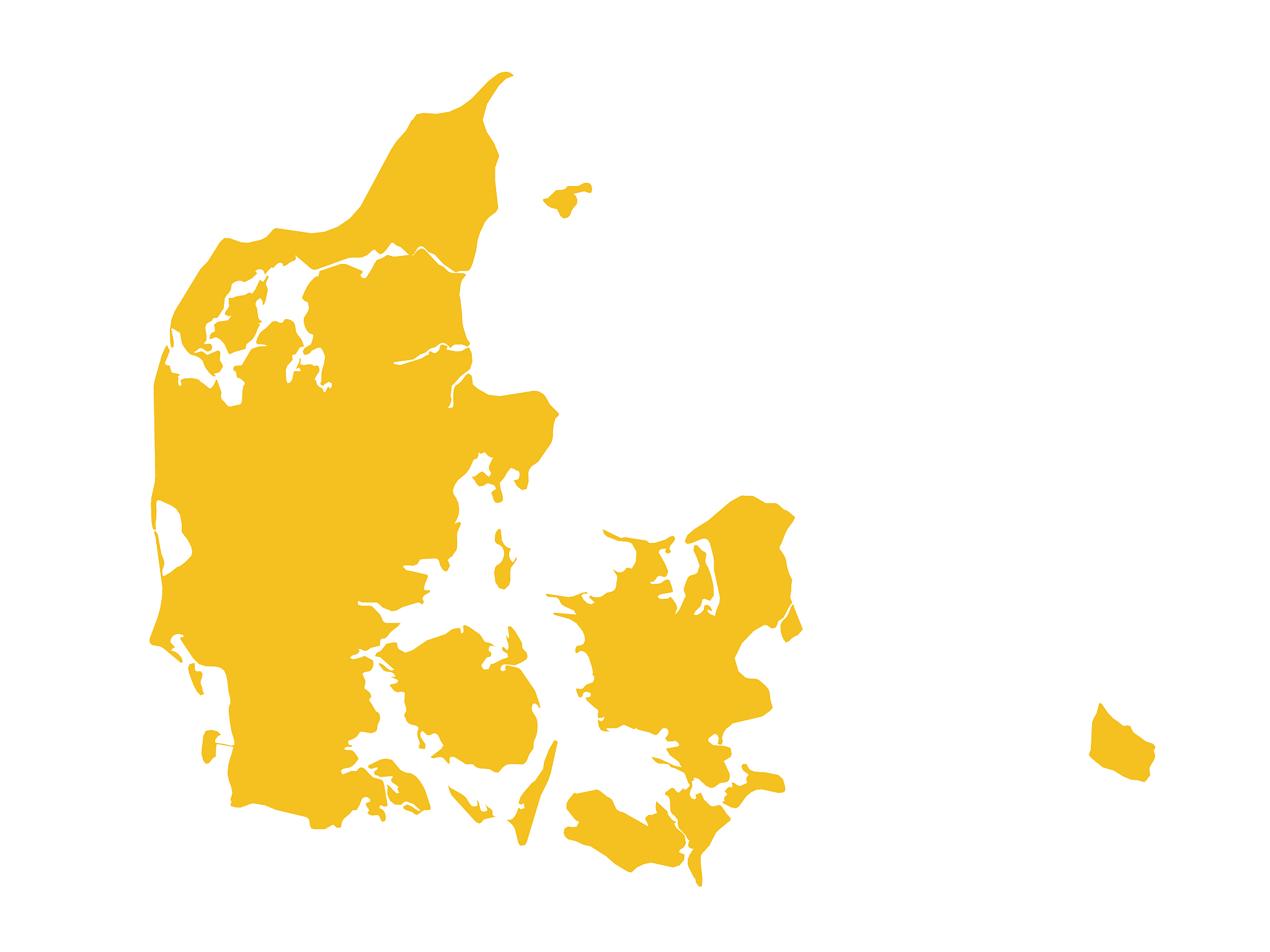 denmark map