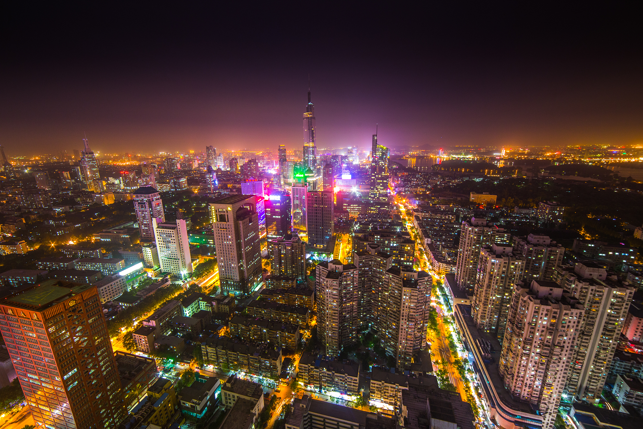 南京城市夜景