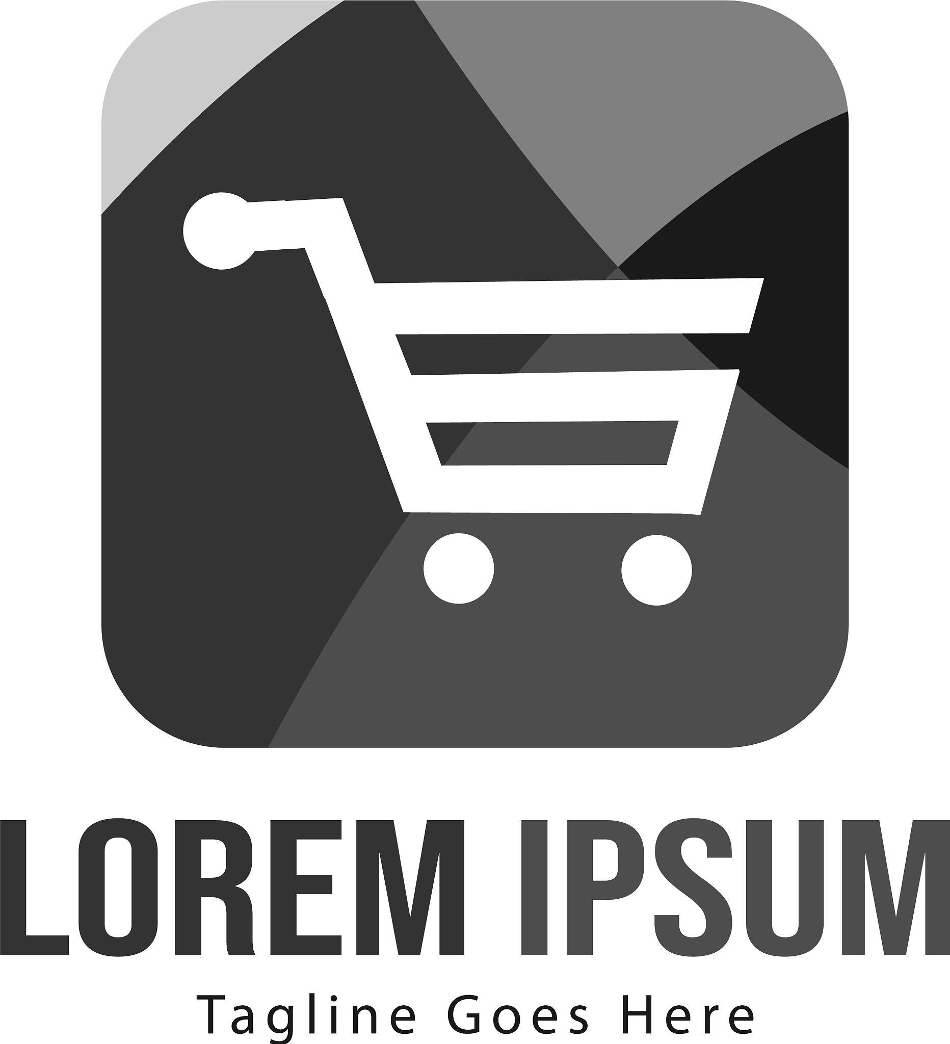 shopping logo template design shopping logo with