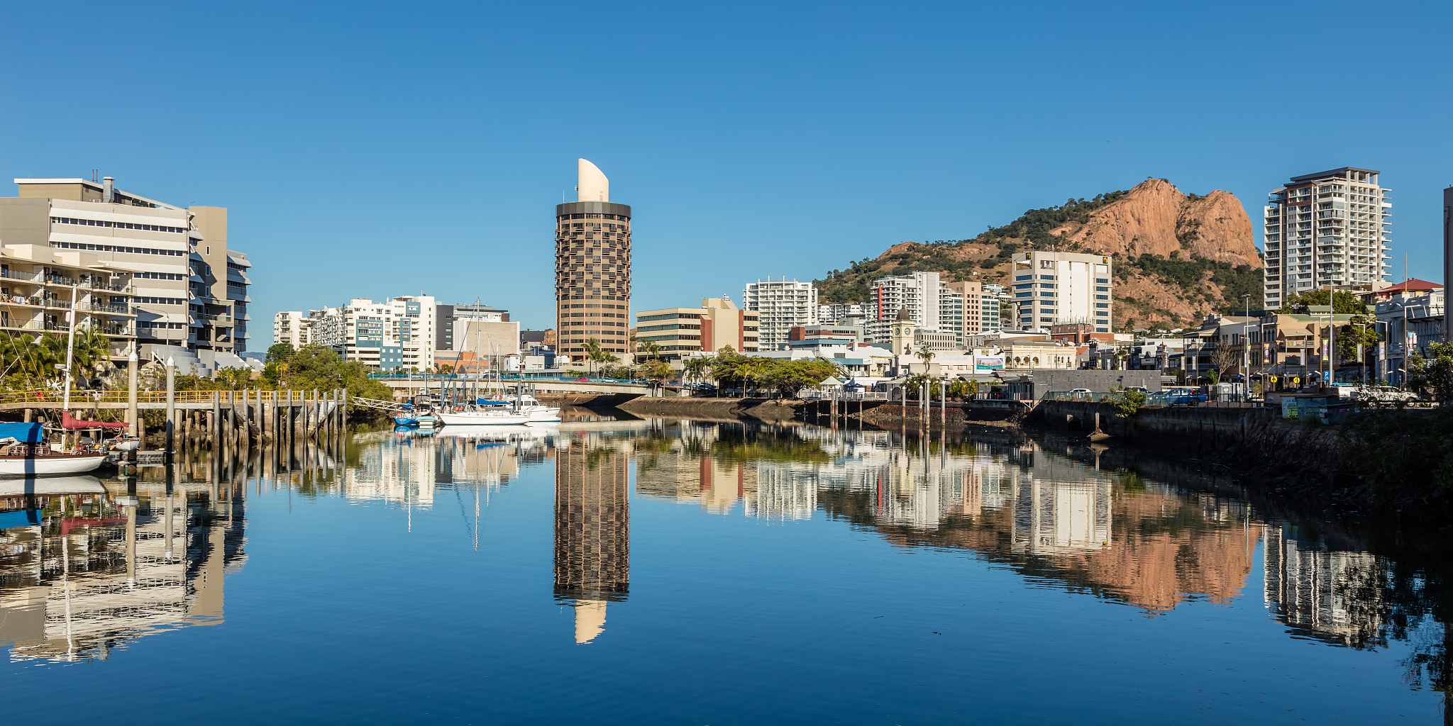 townsville city reflections