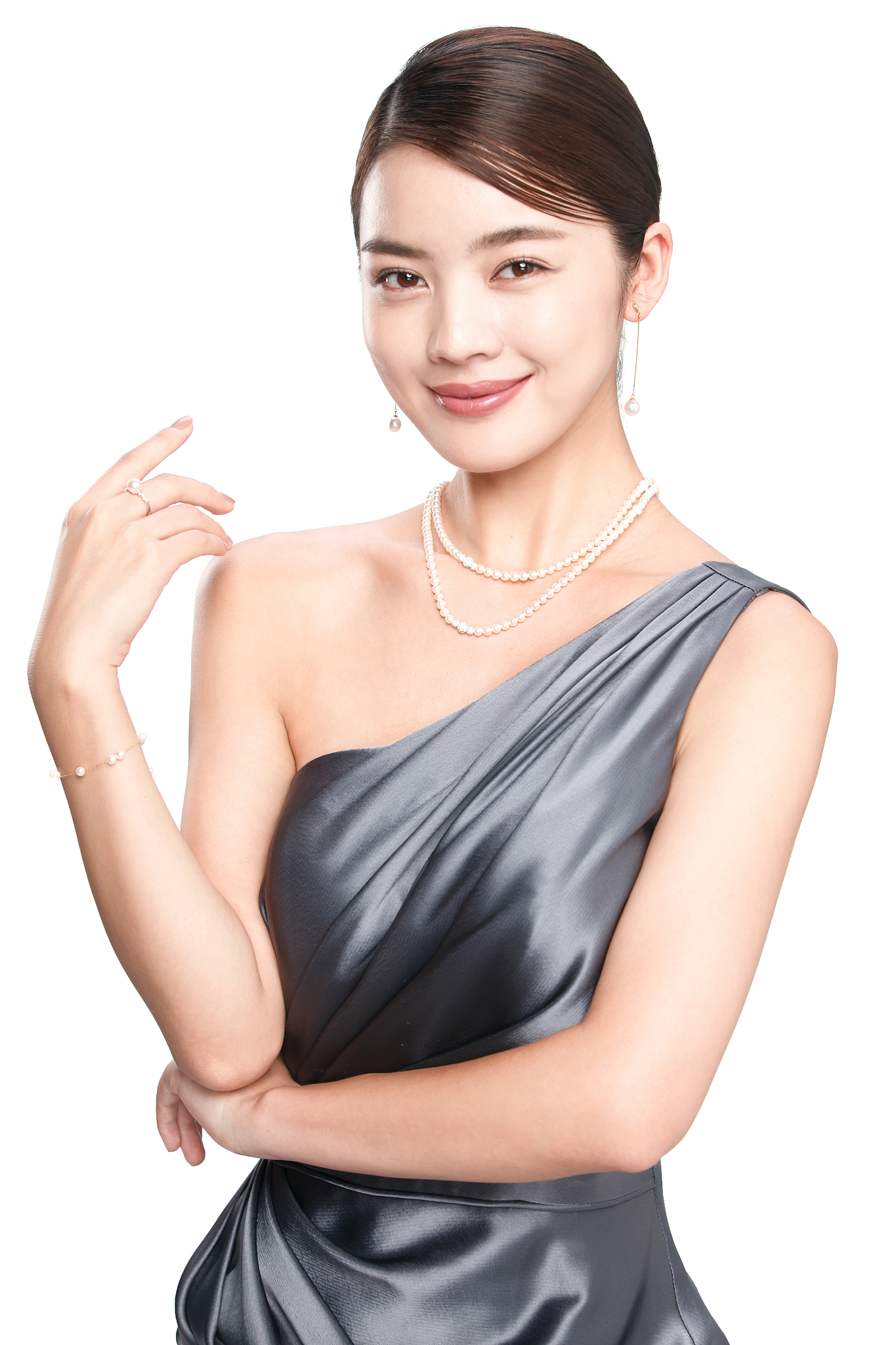 优雅女士肖像