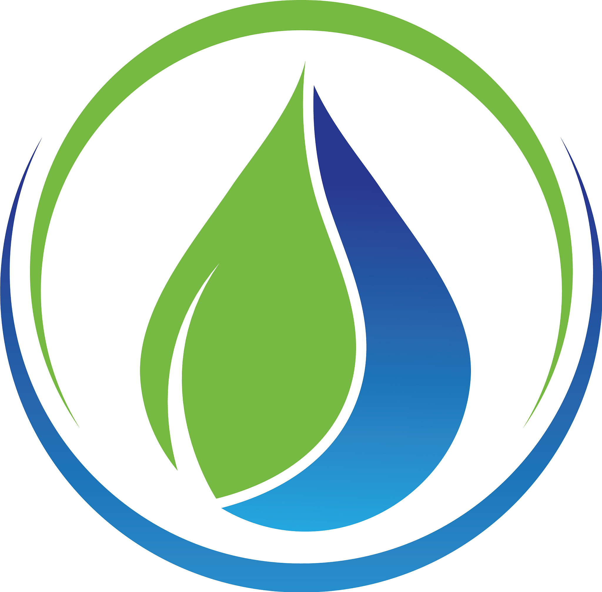 water drop logo template