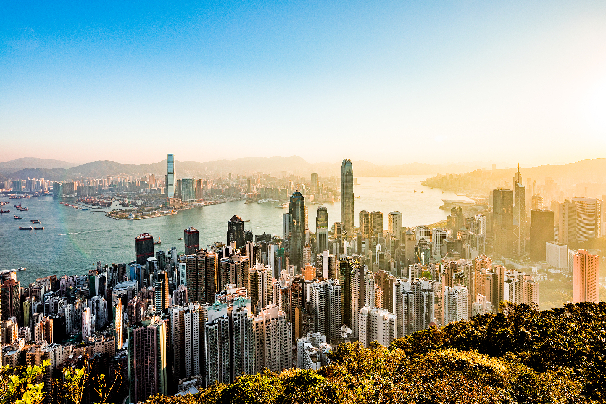 hong kong sunrise