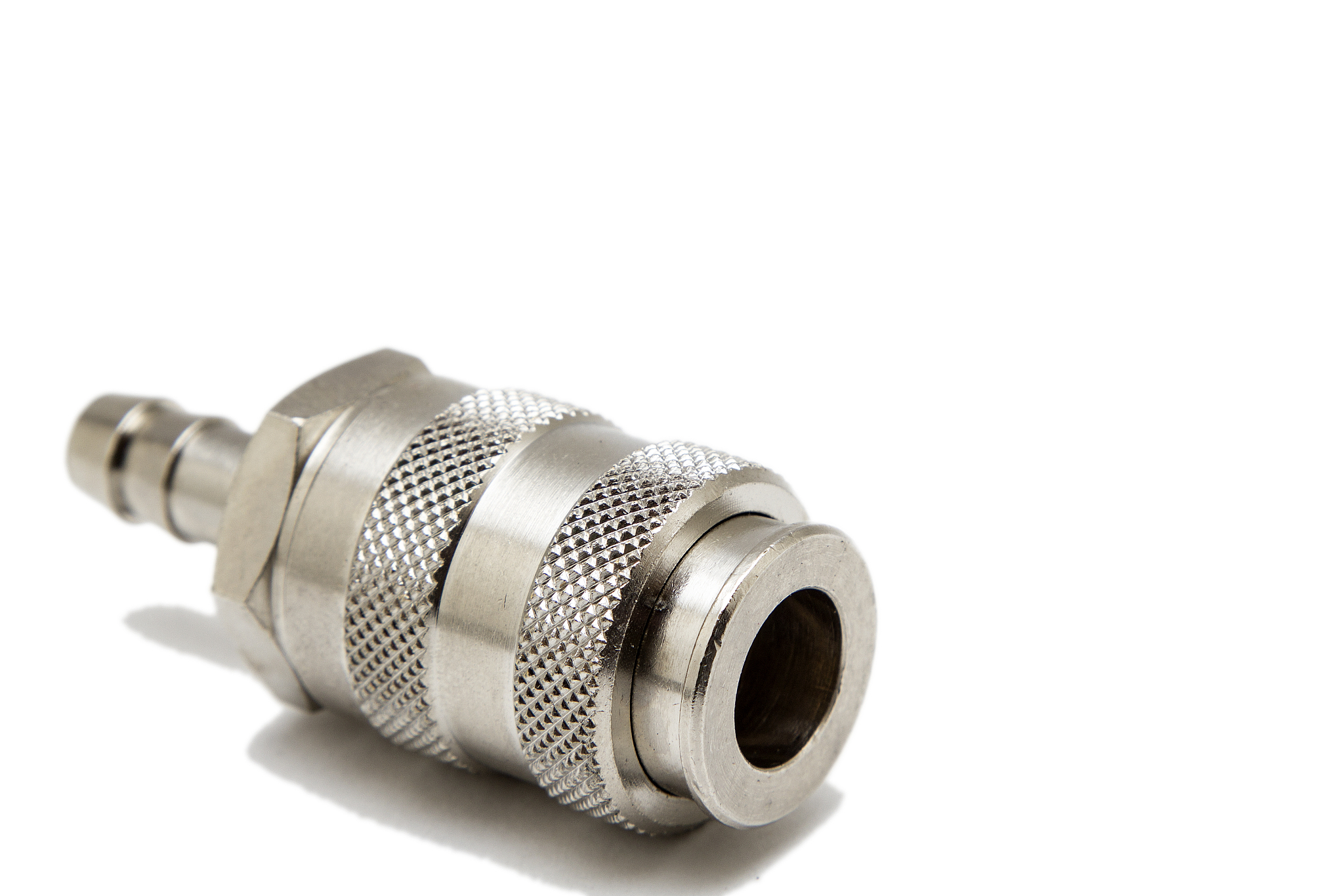 quick coupling for air isolated on white