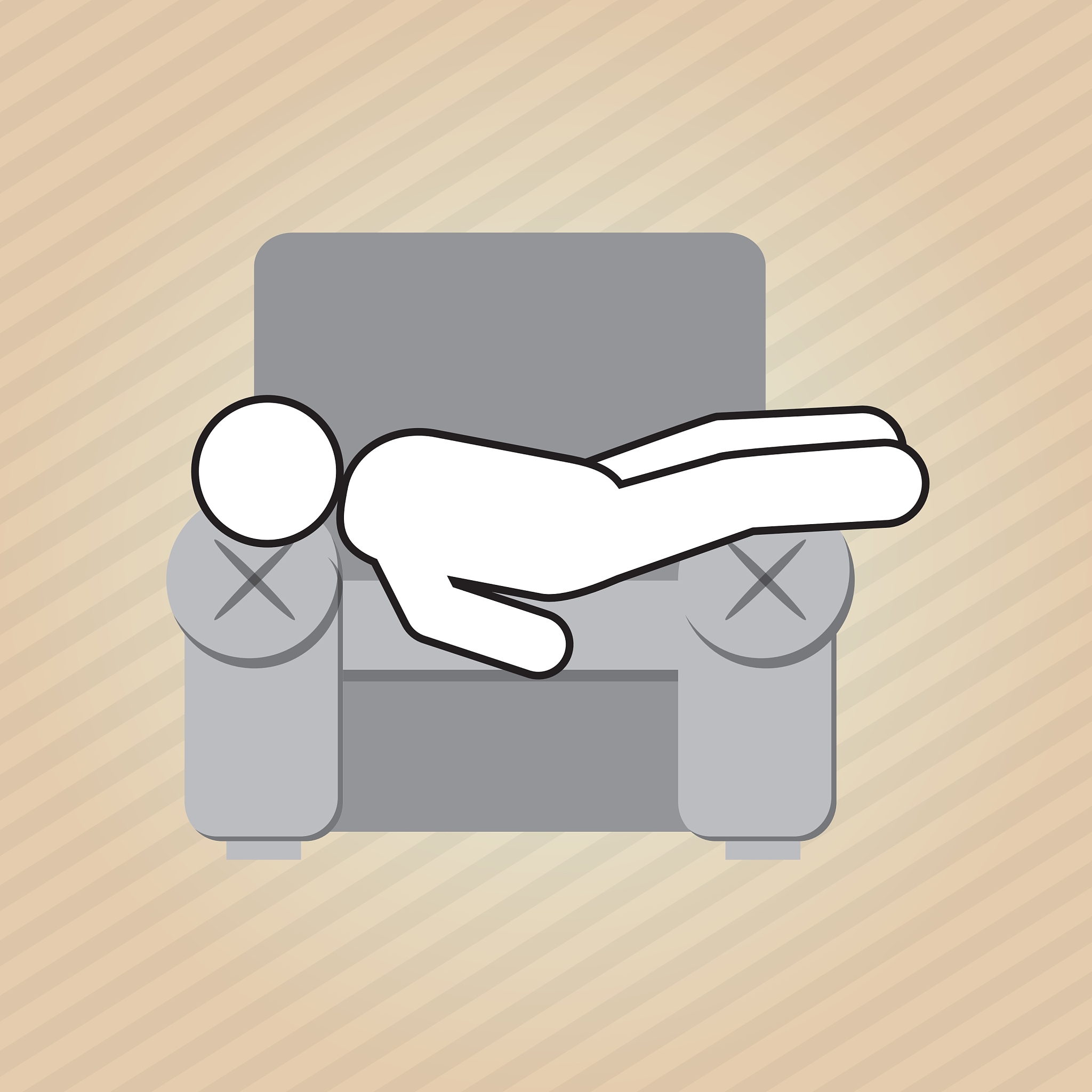 缓解疲劳的四个字词语：放松身心