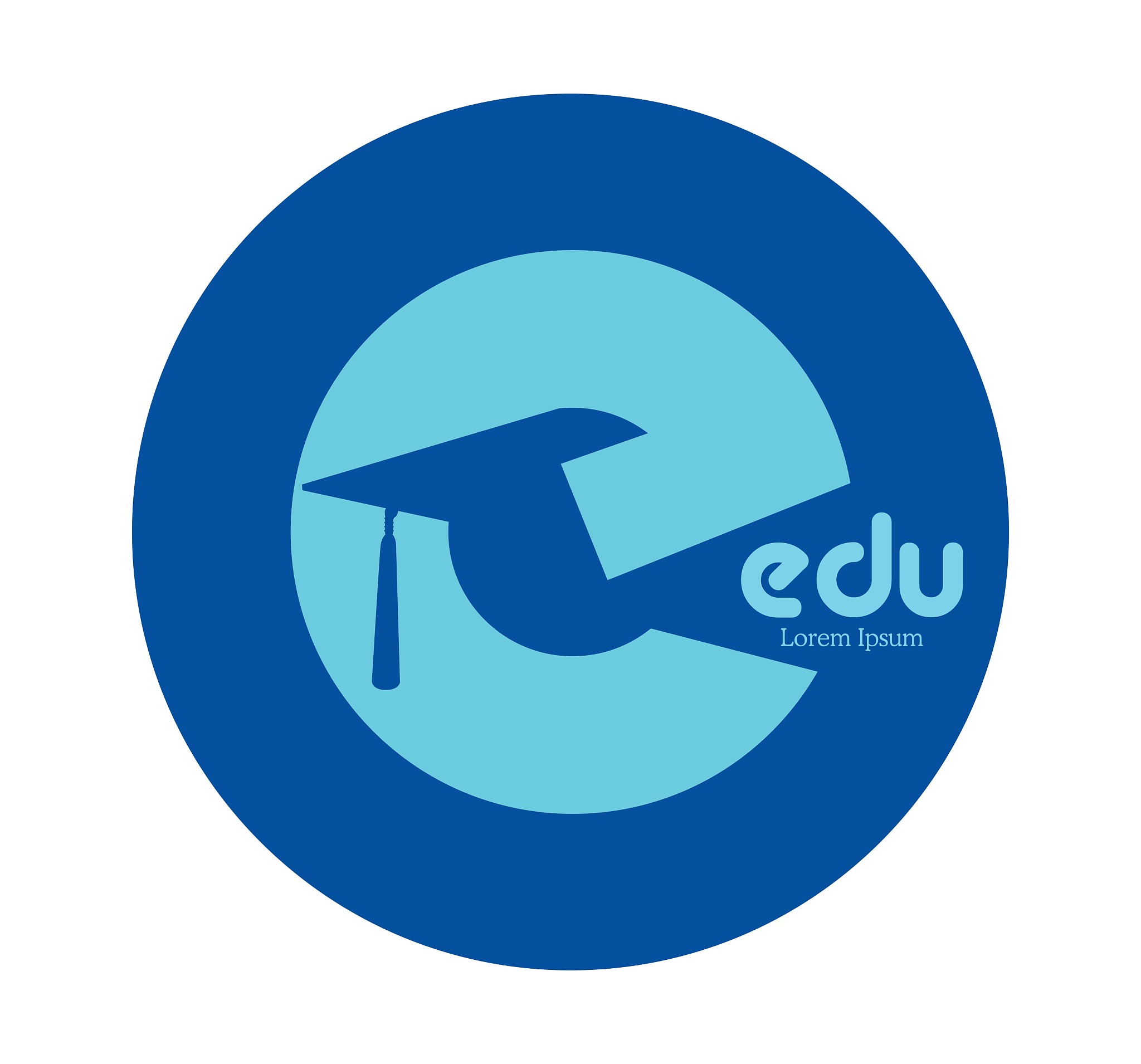 e logo concept