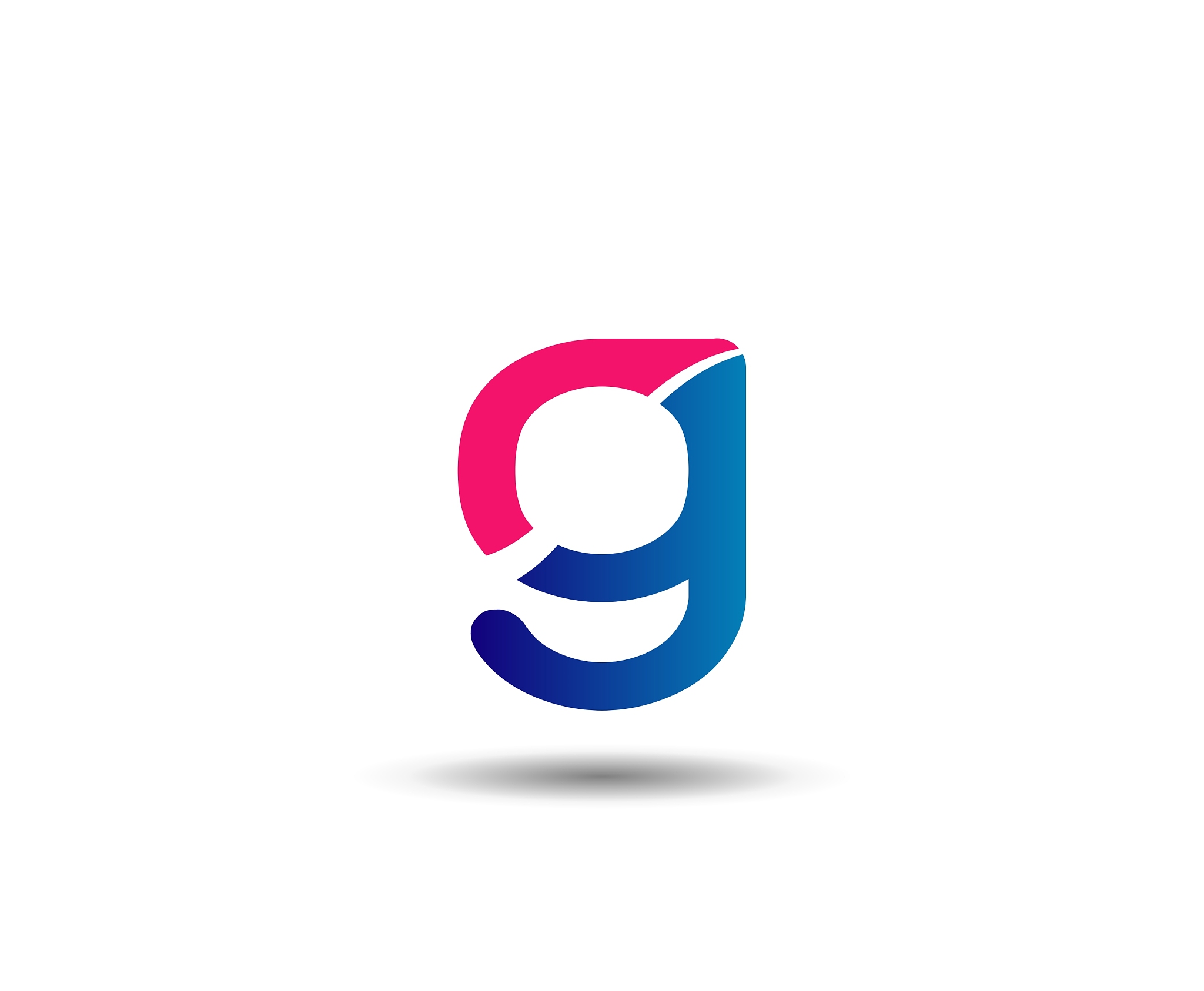 l<strong>e</strong>tter g logo icons design template elements