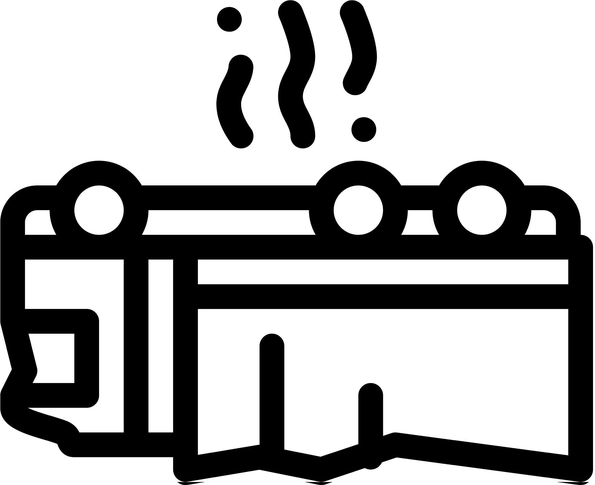 inverted car accident icon outline