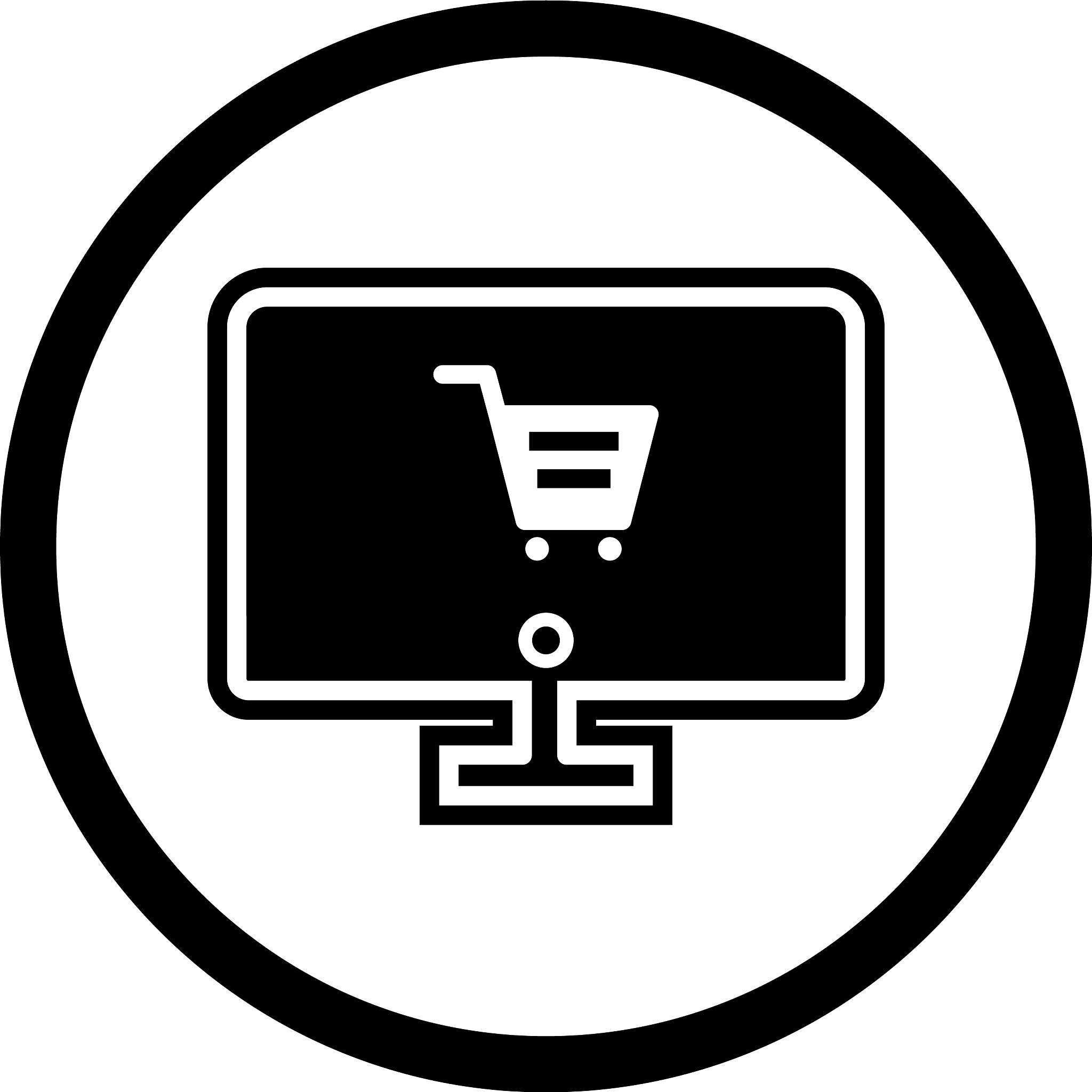 online shopping icon design
