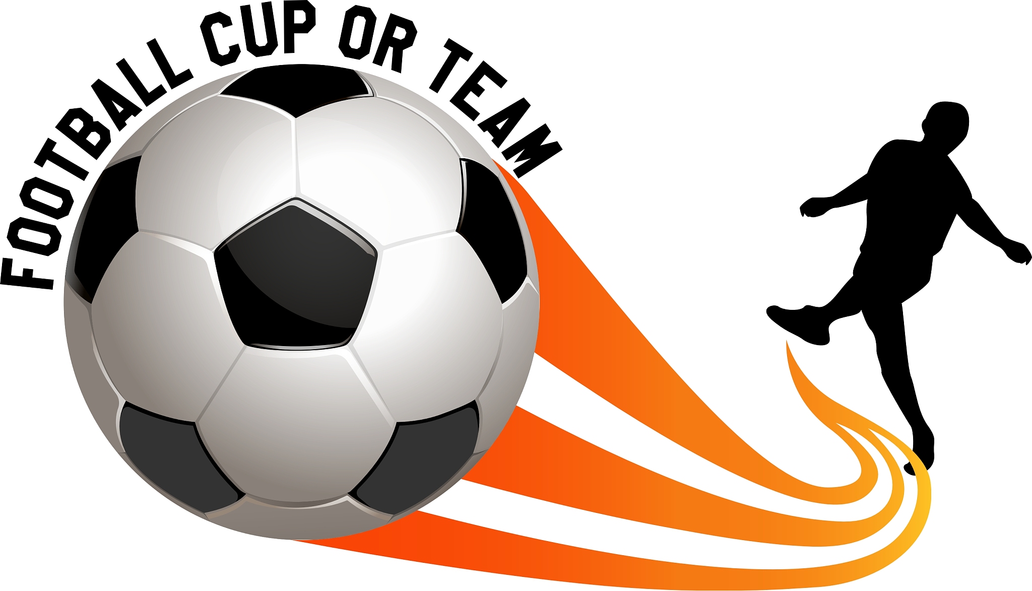 football logo for the team and the cup