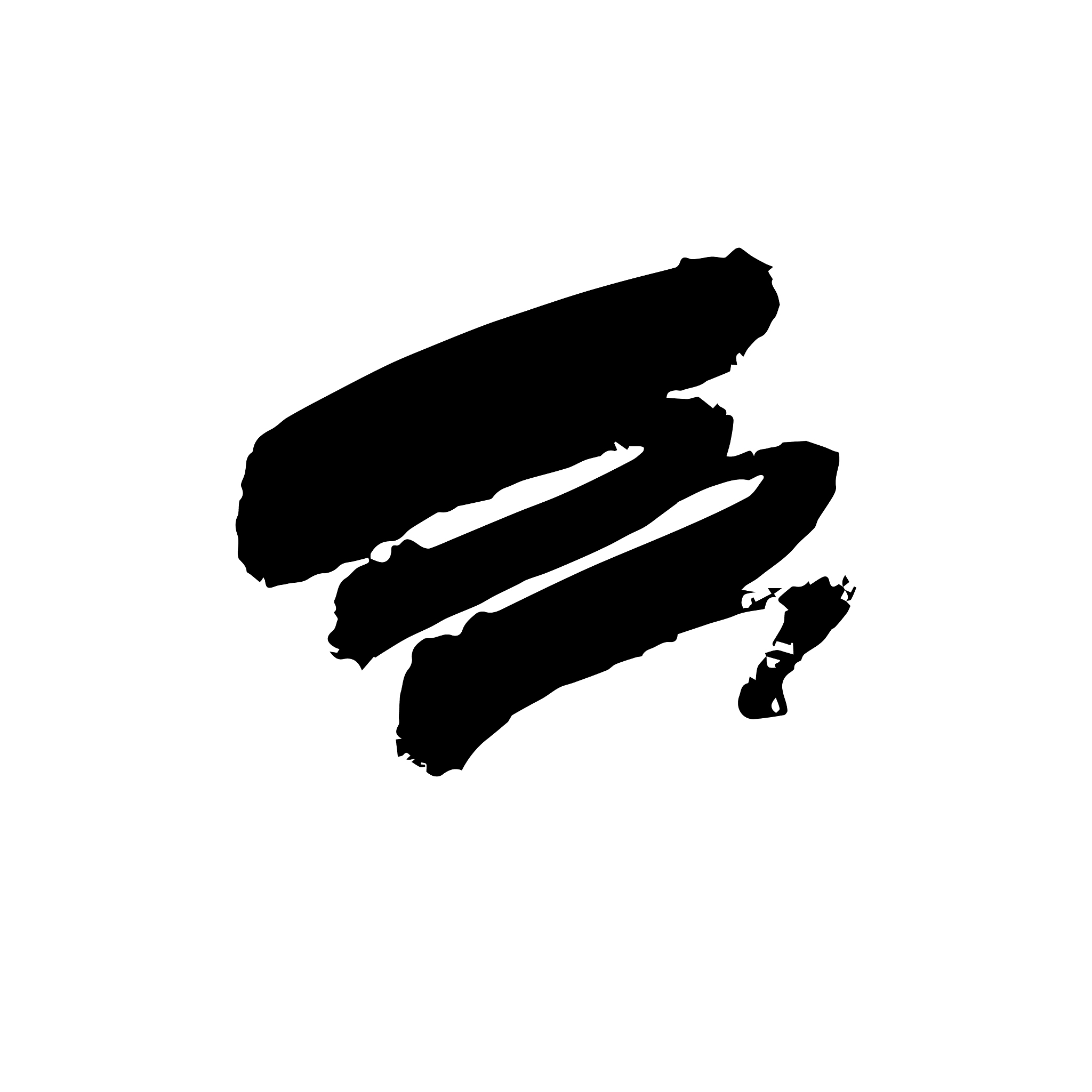 grunge ink pen stroke
