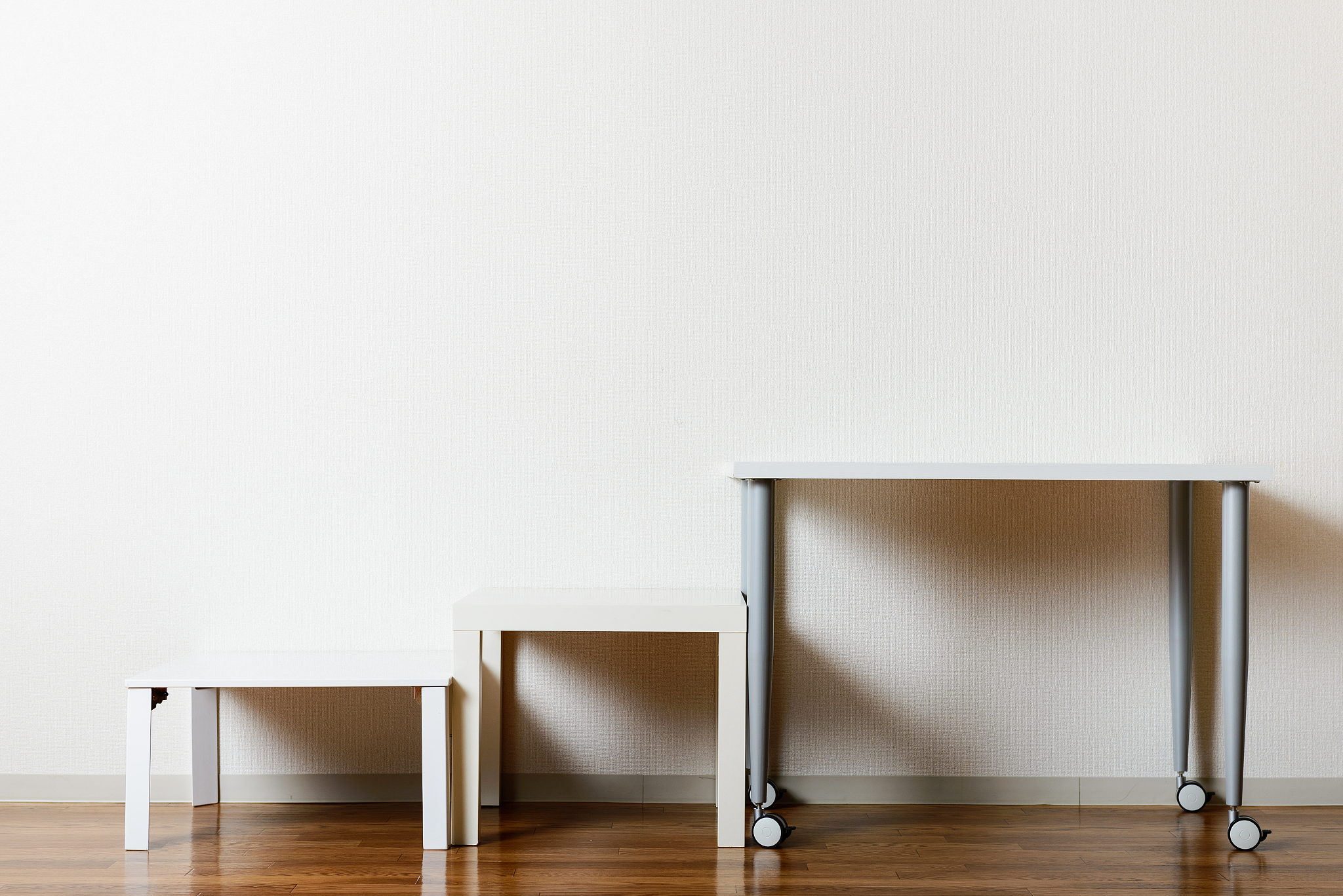 large room and the desk, copy space