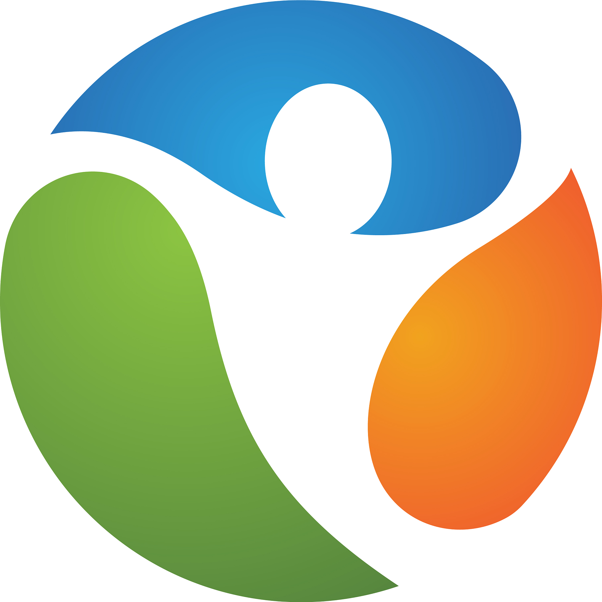human character logo sign