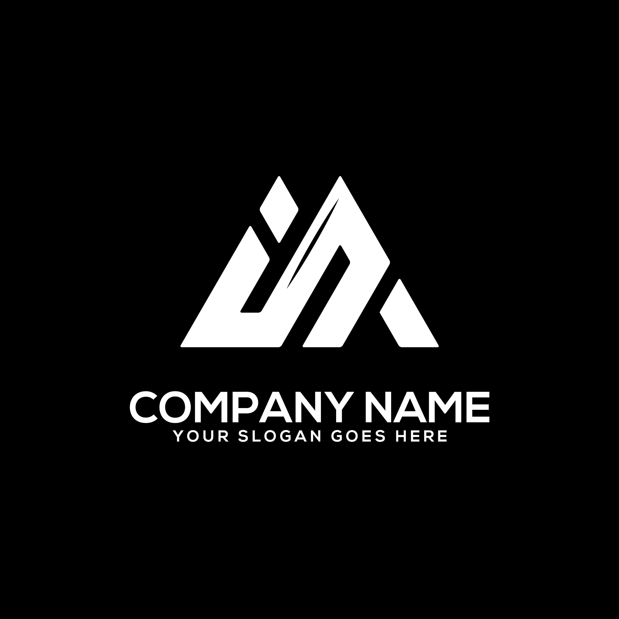 in initial logo inspiration i and n logo can