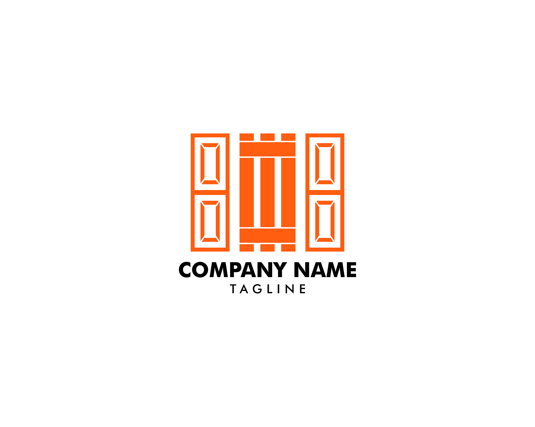 roller shutter door   icon template