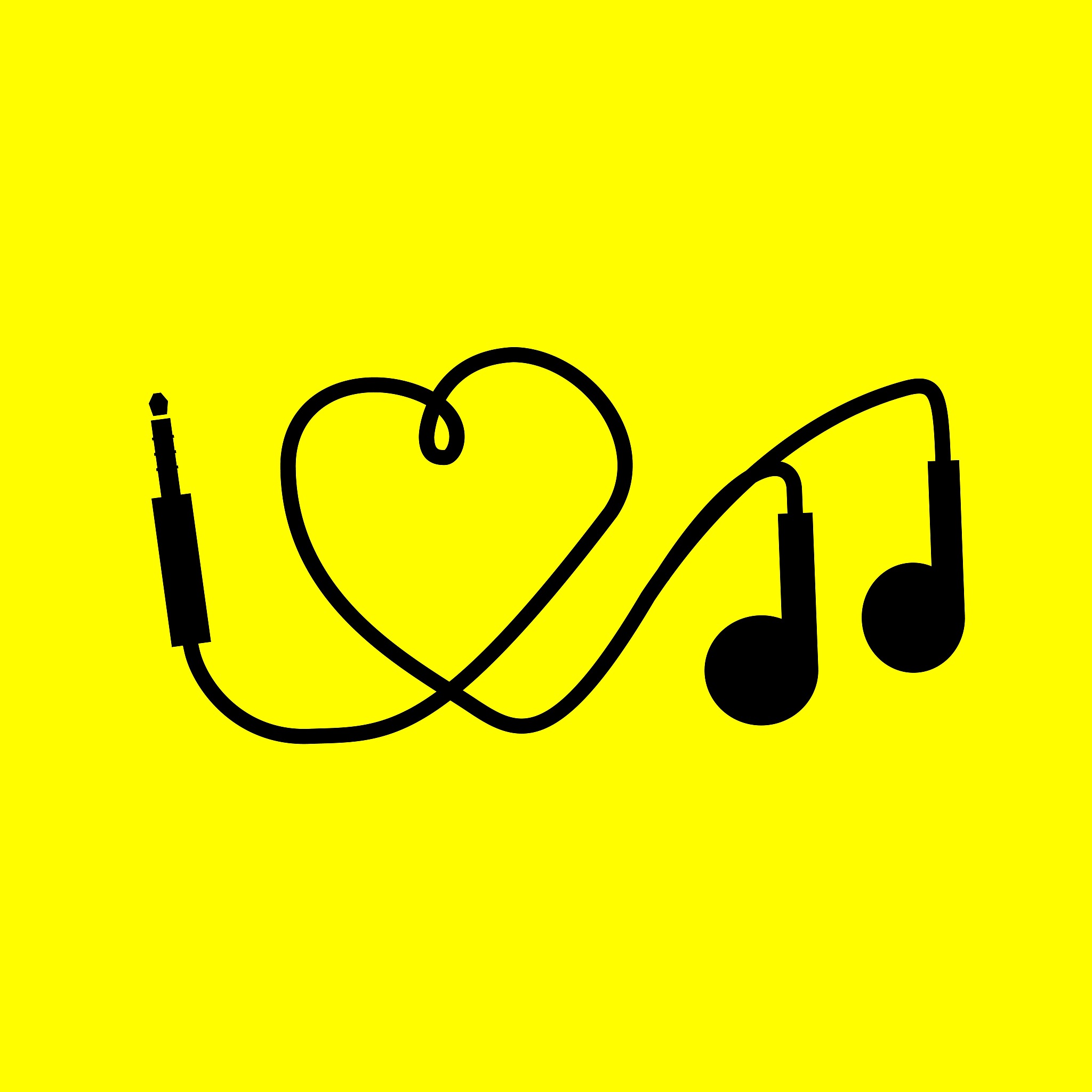 i love music. headphones