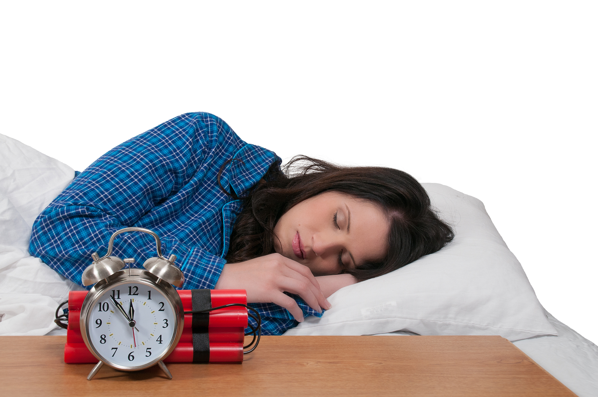 sleeping woman