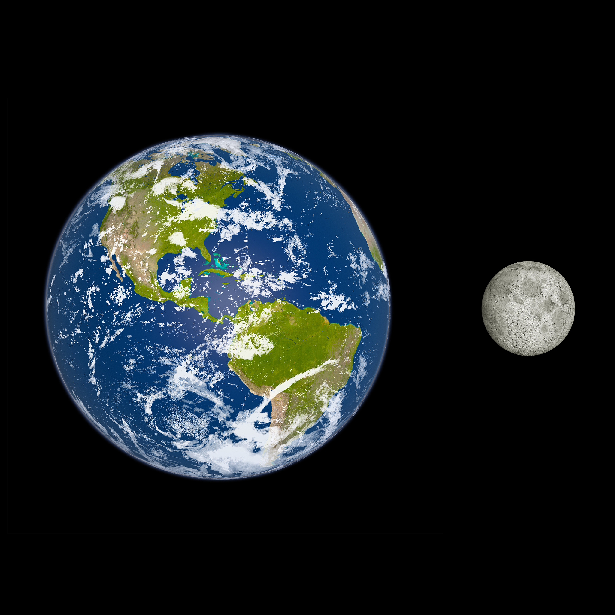 地球的半径是月球的几倍